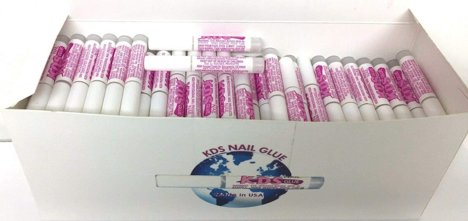 Adhesive Super Bond Nail Tip Glue For Acrylic Nails Tips (100 Pieces)