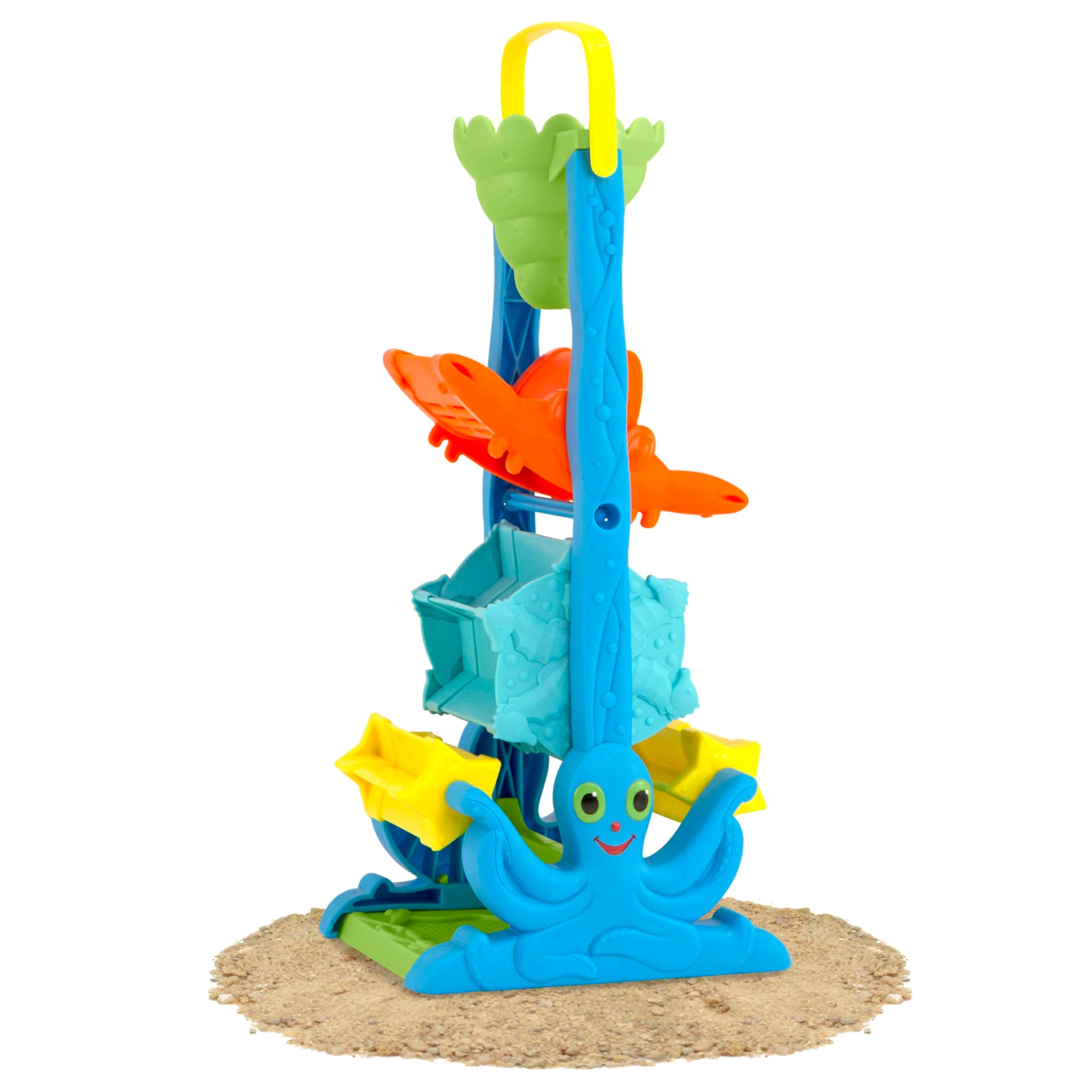 Melissa & Doug Seaside Sidekicks Funnel Fun Sand and Water Toy - Kids Outdoor Toys and Beach Toys for Toddlers, Encourages Sensory Play, Ages 2+