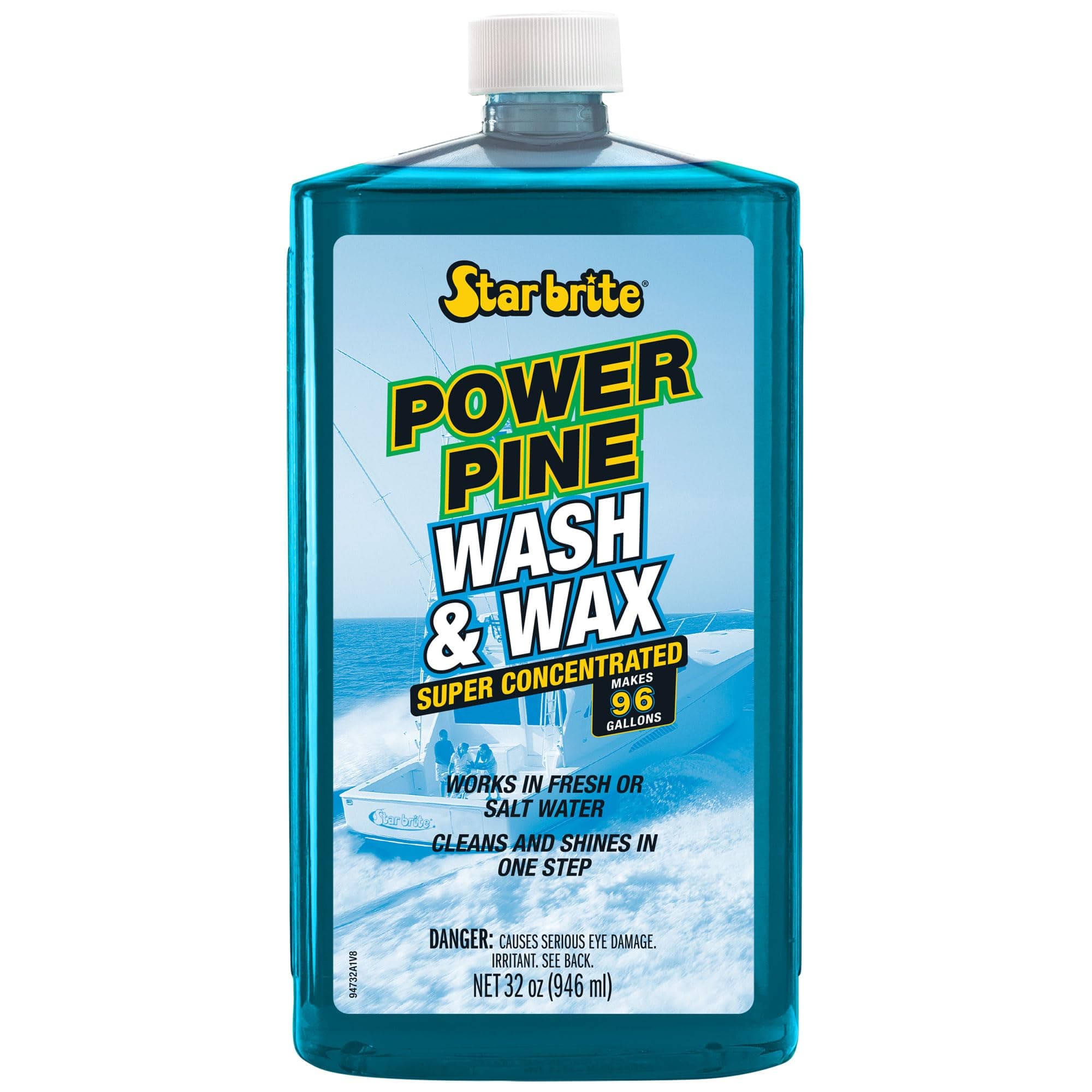 Star brite Power Pine Concentrated Wash & Wax, Biodegradable