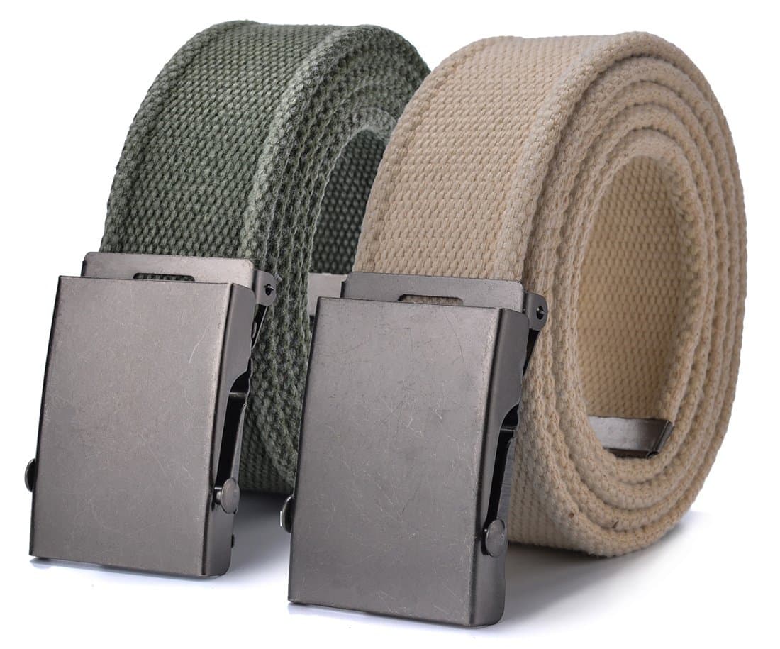 Canvas Belt Military Tactical Waist Web Belt