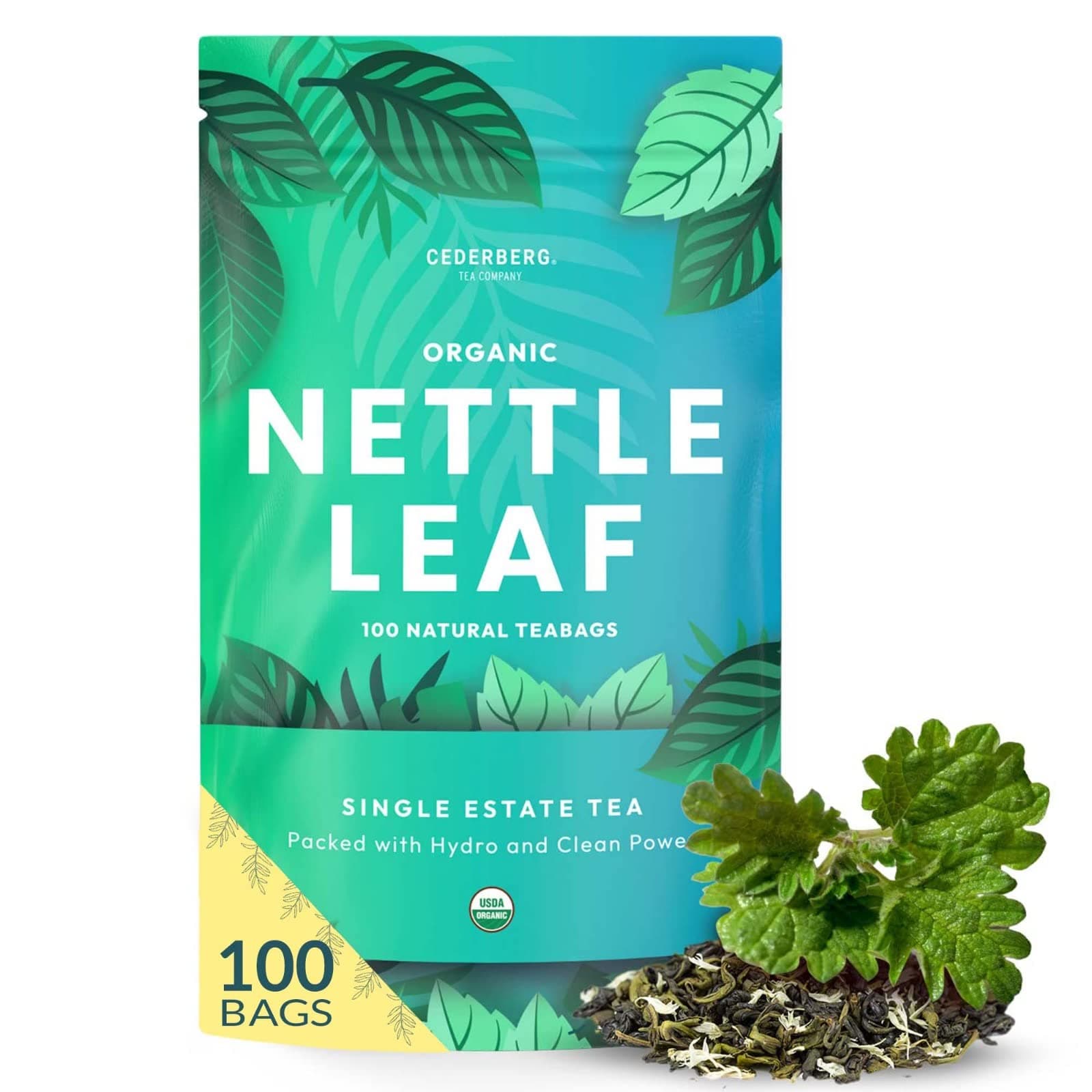 - Organic Nettle Leaf Tea | Eco-Friendly Tea Bags | Non-GMO Caffeine Free Tea With Zero Sugar | Cederberg Tea Company.