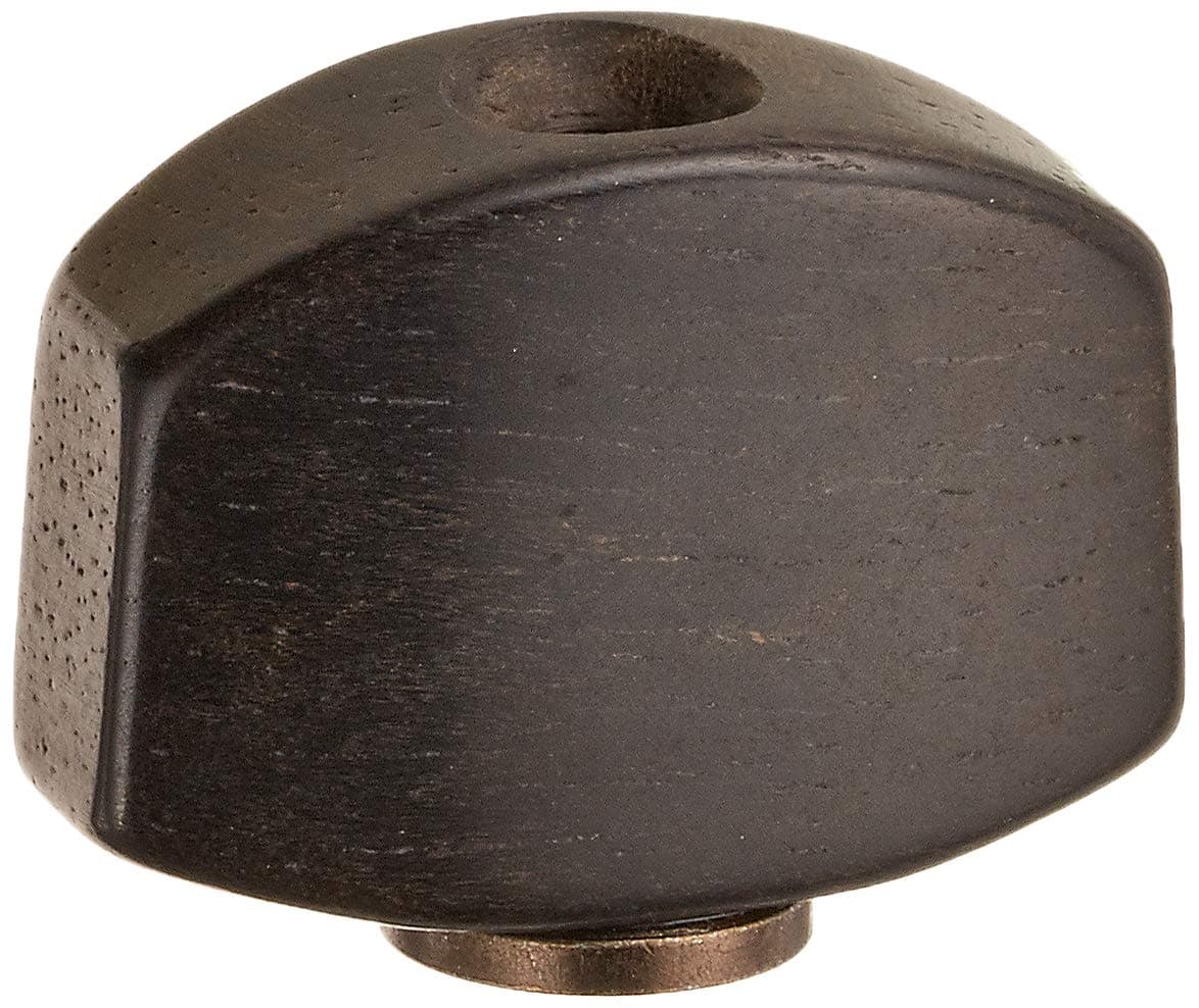 Schaller M6 Tuner Button Small Ebony Tuner Wing for M6 Machine Heads 1 Piece