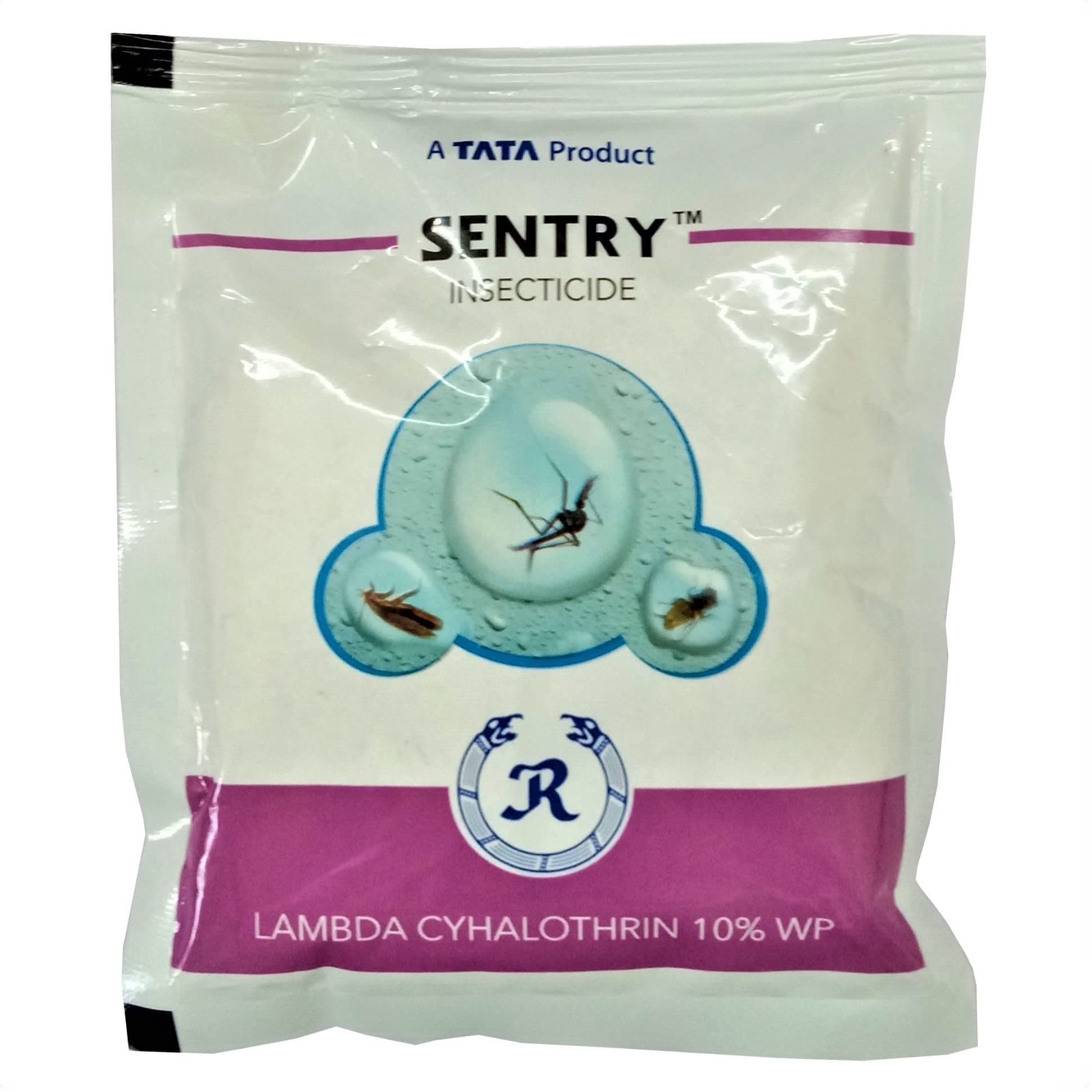 Sentry Lambda Cyhalothrin WP Pest Control for Eradication of Mosquitoes and Crawling Insects (60gm)
