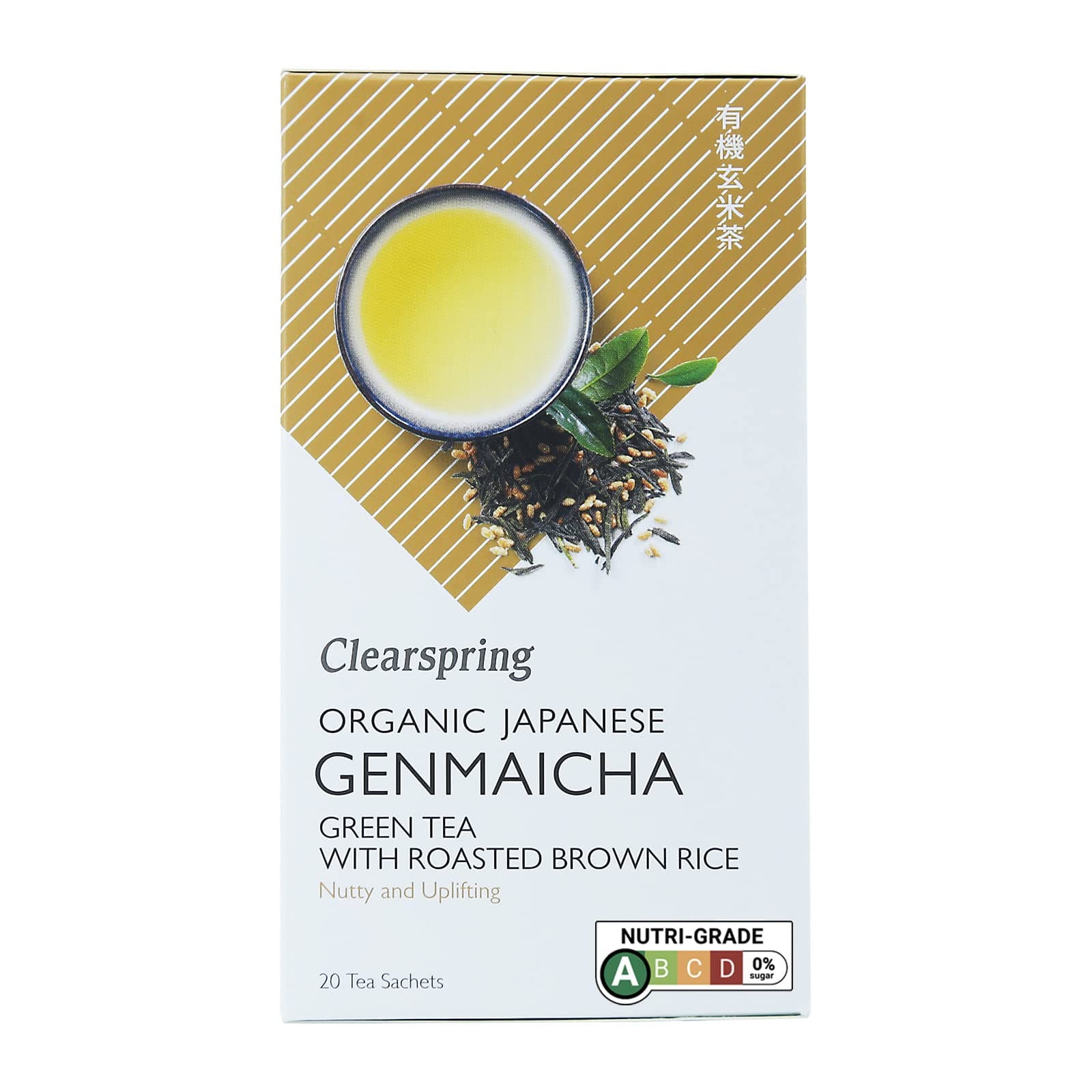 Organic Japanese Genmaicha - 20 Tea Sachets