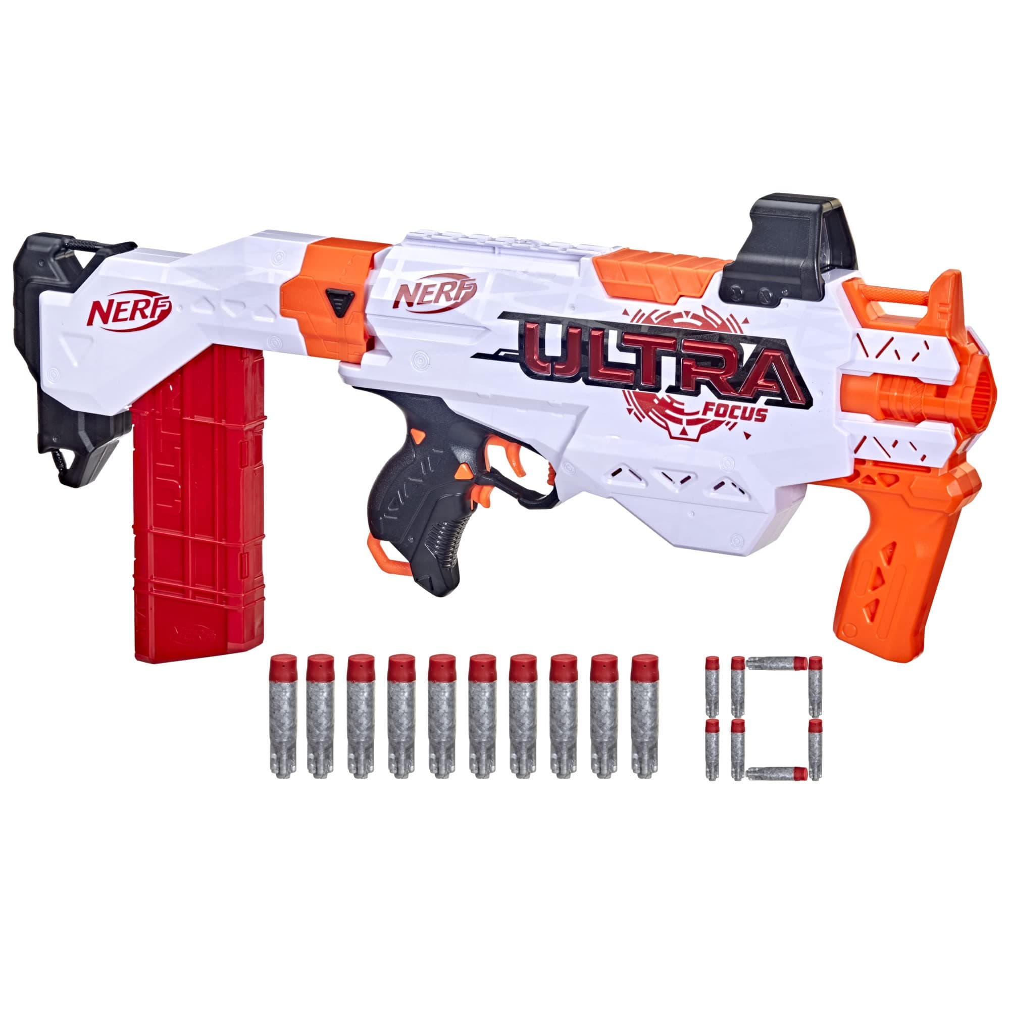 Ultra Focus Motorized Blaster, 10-Dart Clip (Amazon Exclusive)