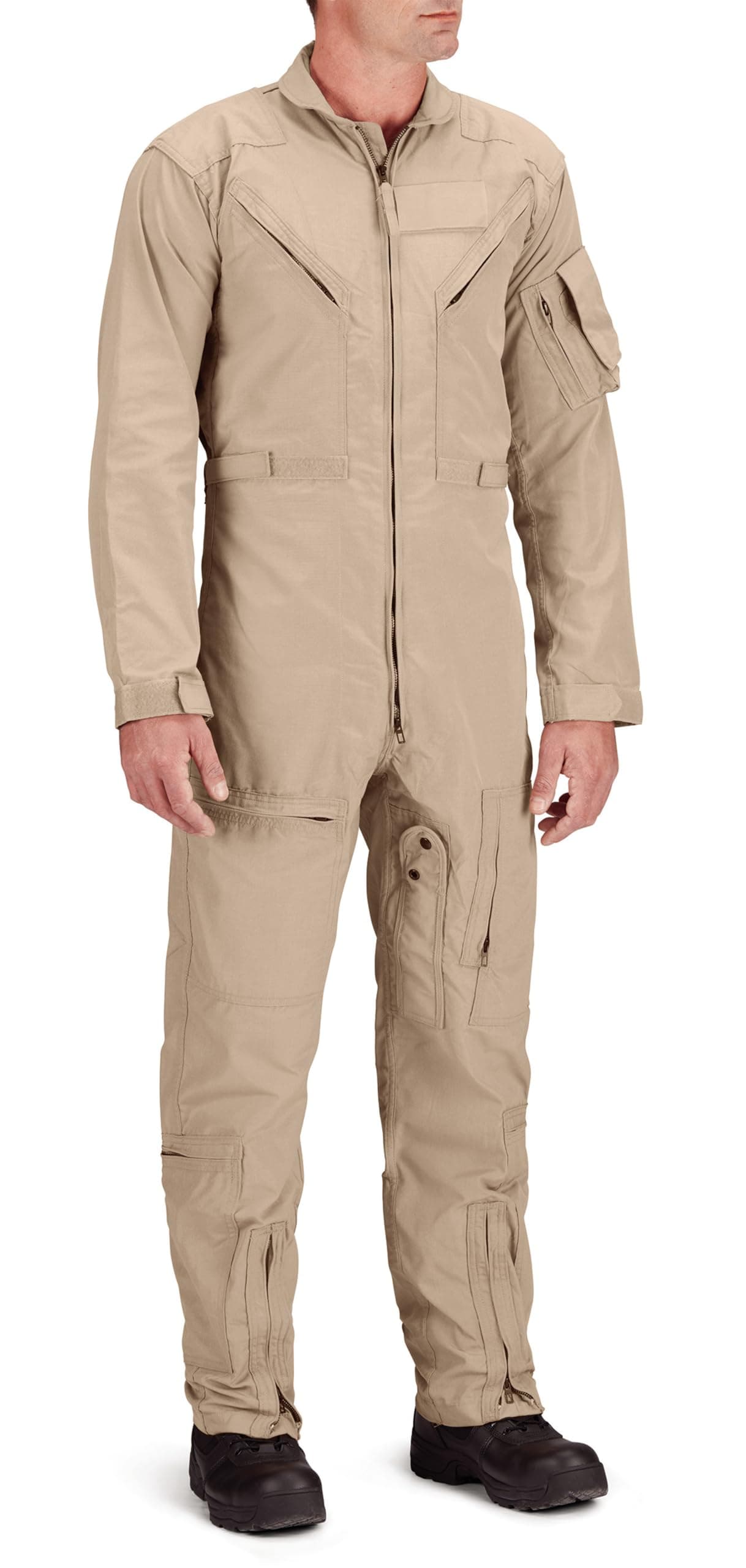 Propper Men's CWU 27/P Nomex Flight Suit, AF Tan, 42 Regular