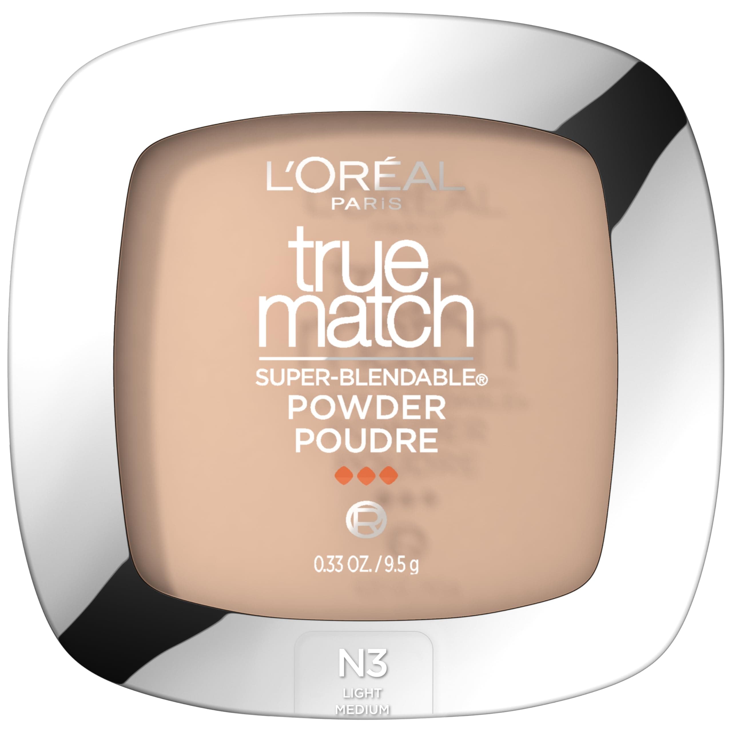 L'Oreal Paris True Match Powder - N3 Natural Buff, 0.33 oz.