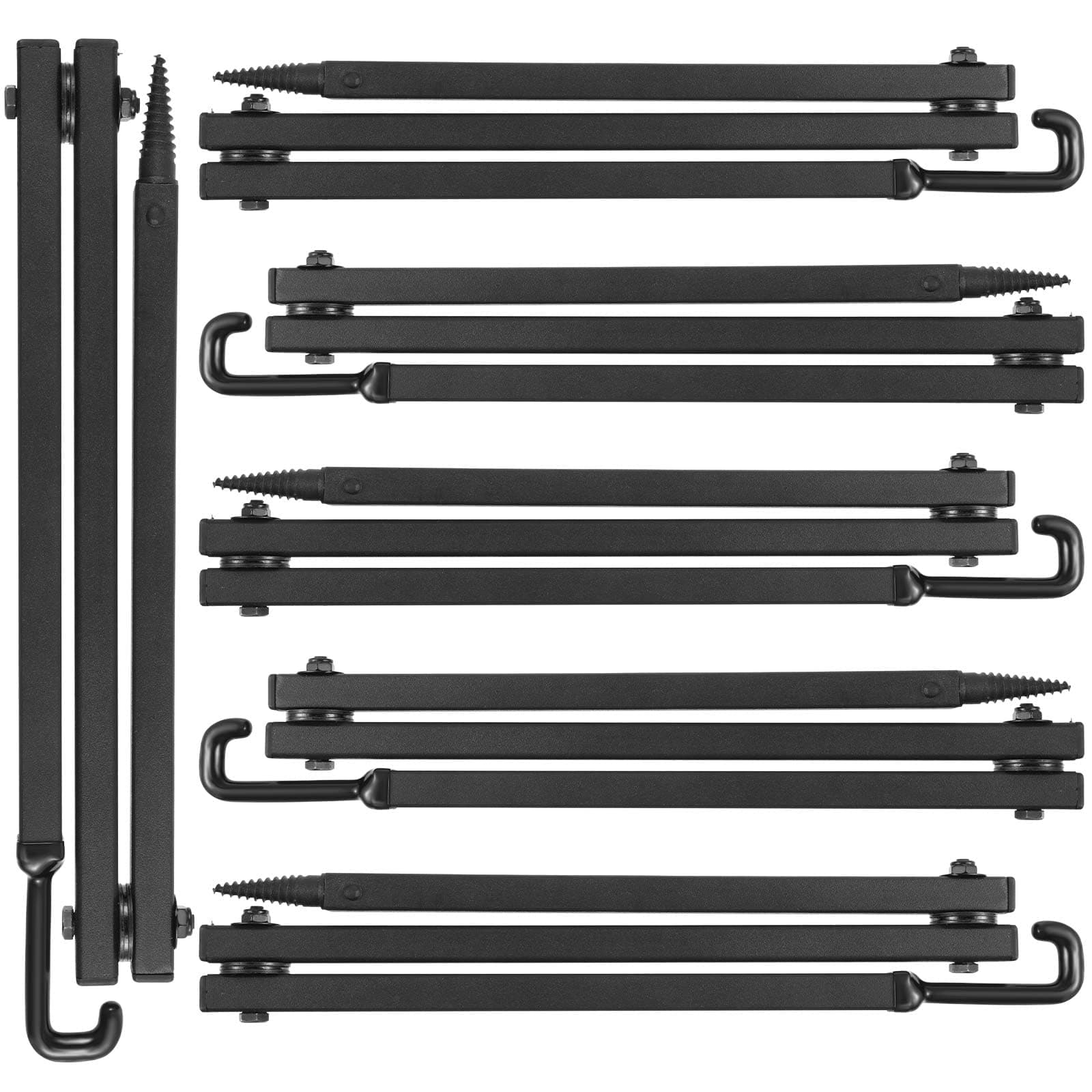 Sadnyy 6 Pcs Tree Stand Bow Hanger Bow Hunting Accessories Tree Stand Accessories for Hunting Bow Holder Archery Multi Purpose Tree Stand Bow for Outdoors Sports