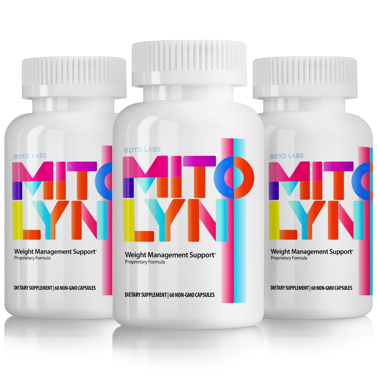 (3 Pack) Mitolyn Capsules, Mitolyn Advanced Formula Pills, Mitolyn Keto Support Supplement - Advanced Formula Vitamin - Natural Mito Lyn Supplement - Mitolyn Max Strength (180 Capsules)