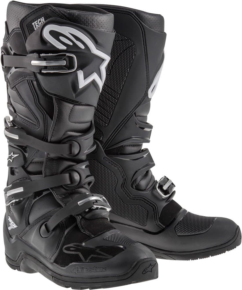 Alpinestars Tech 7 Enduro Motocross Boots Grey Size