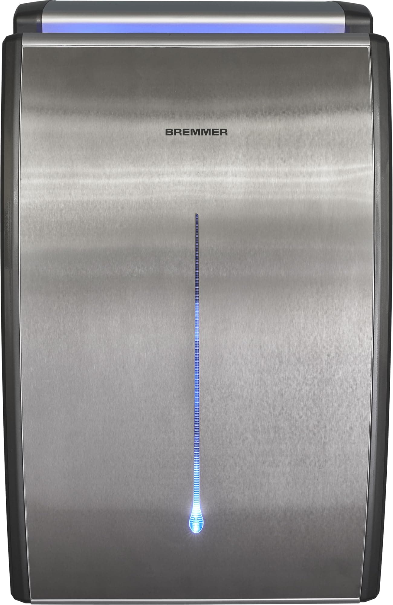 Bremmer Power Blade Hand Dryer for Commerical Spaces/Bathrooms, Brushed Steel