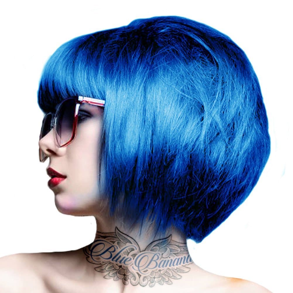 2 x Crazy Colour Semi Permanent Hair Dyes 100ml (Capri Blue)