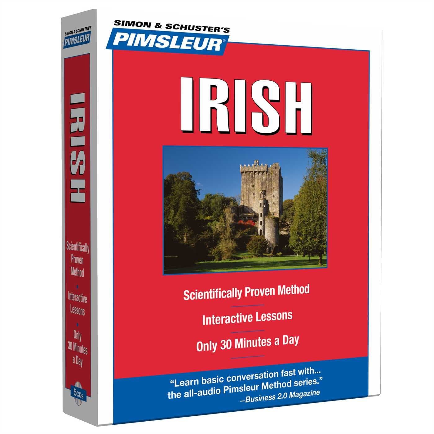 Pimsleur Irish Level 1 CD: Learn to Speak and Understand Irish (Gaelic) with Pimsleur Language Programs (1) (Compact)
