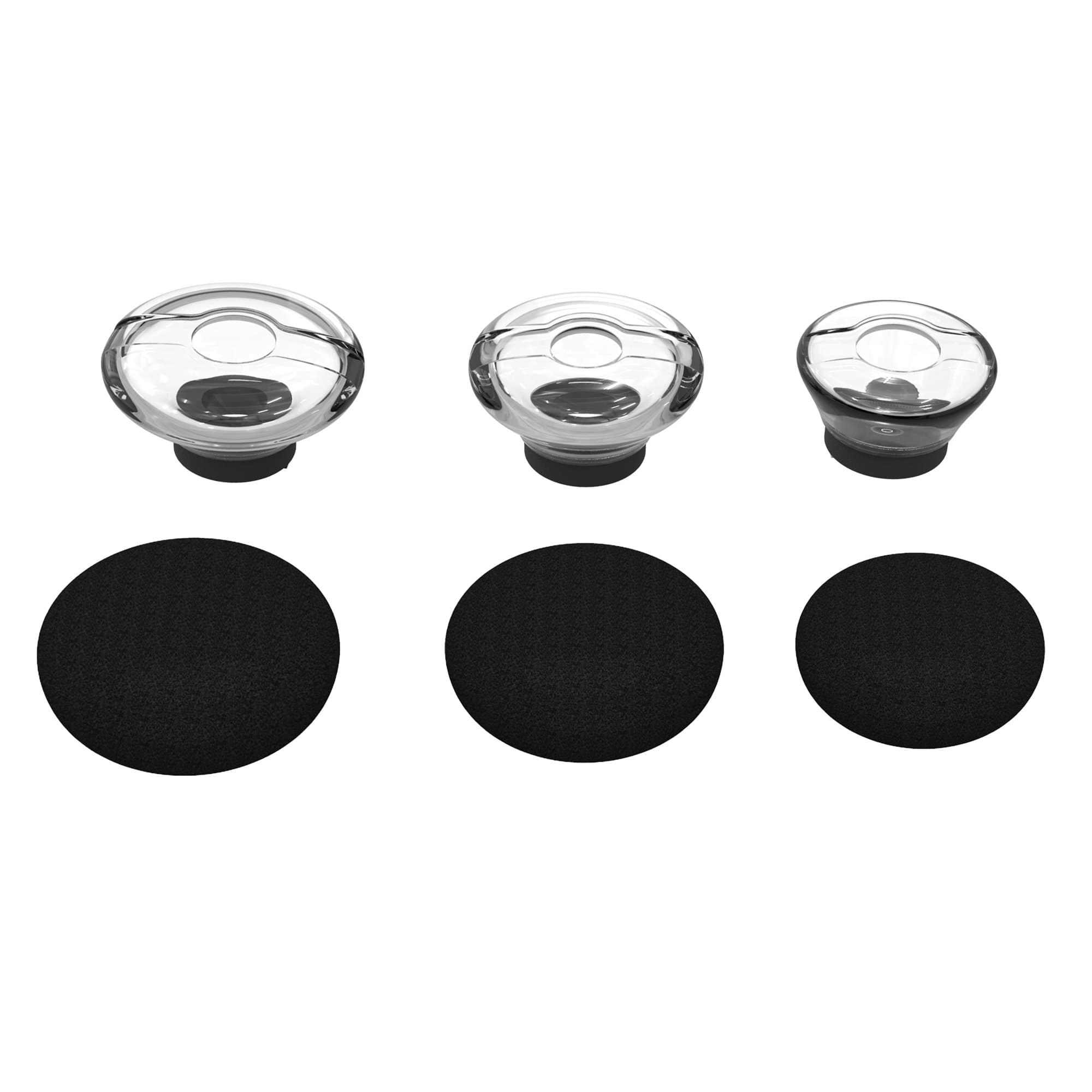 Plantronics Eartip Kit,Wiki Valley Replacement Earbuds Gels for Voyager Legend - Non-Retail Packaging(S M L Size)-3 Pack