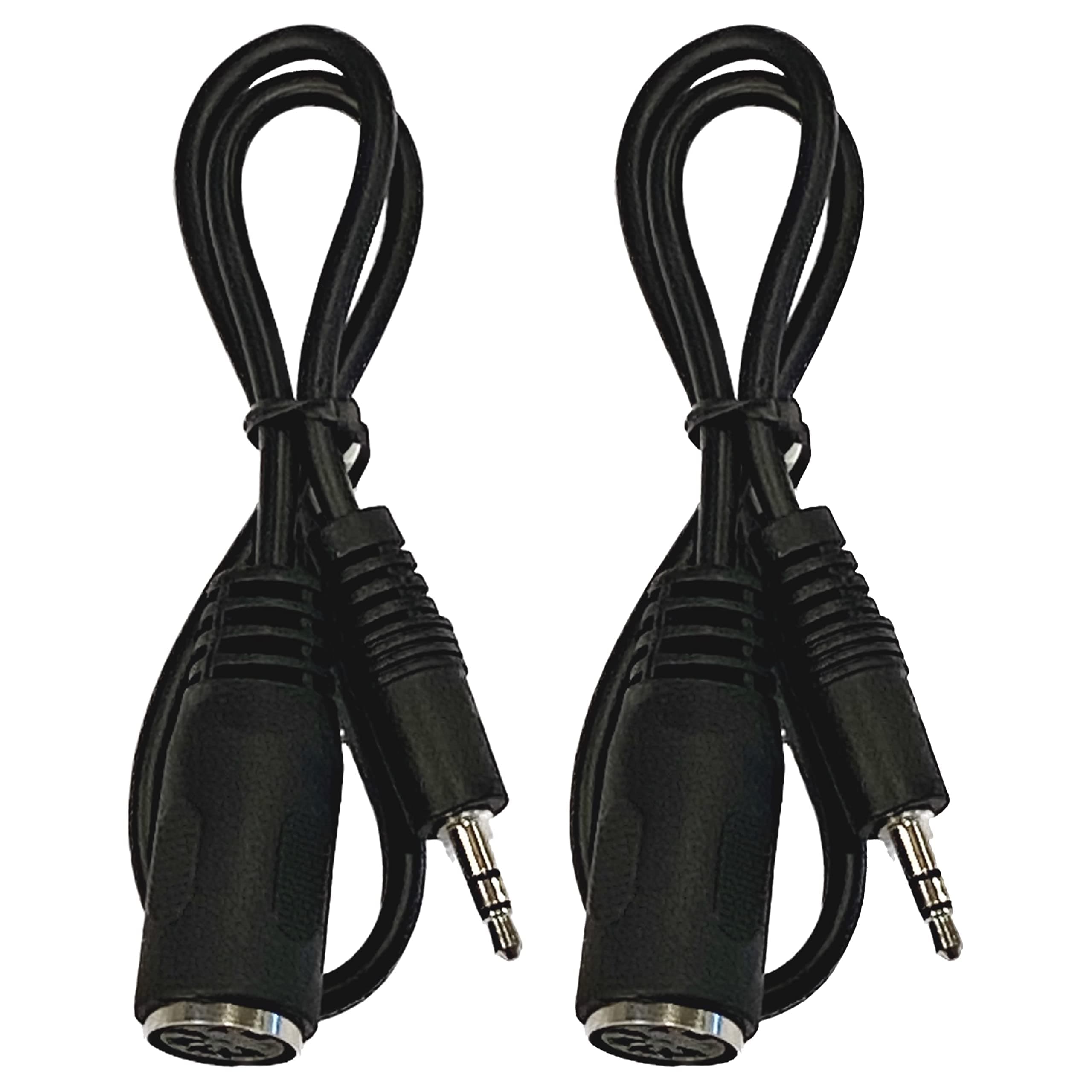 (2 Pack of Type-A MIDI to 3.5mm Adapter 14" Inch Cable
