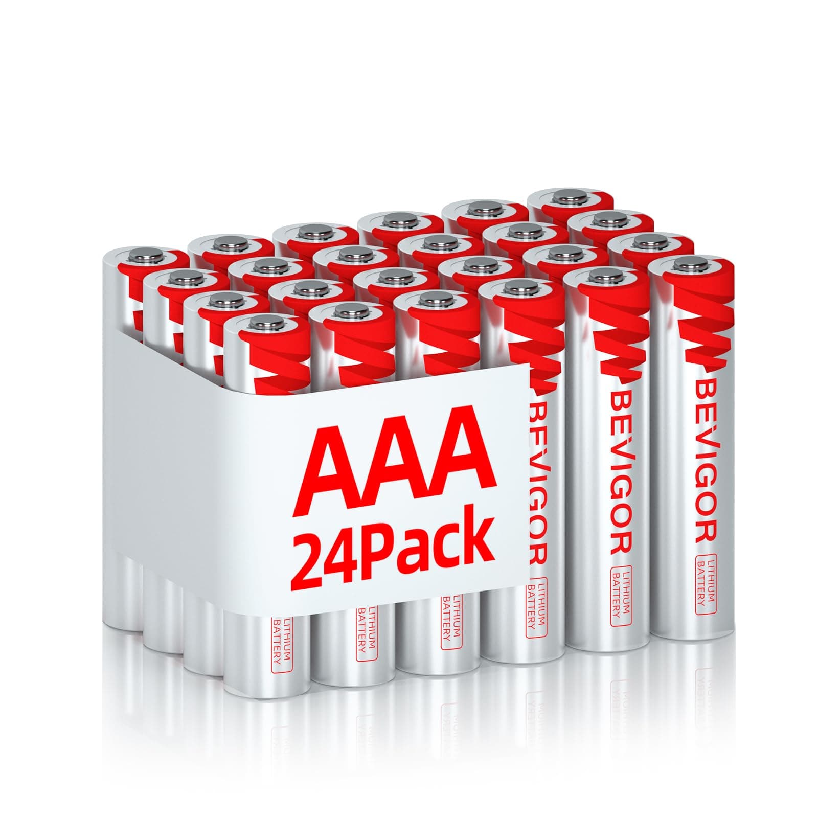 AAA Lithium Batteries, 24Pack Lithium Iron Triple A Batteries, 1.5V Longer Lasting AAA Batteries for Flashlight, Toys, Remote Control, Battery of Tablet Accessories Non-Rechargeable