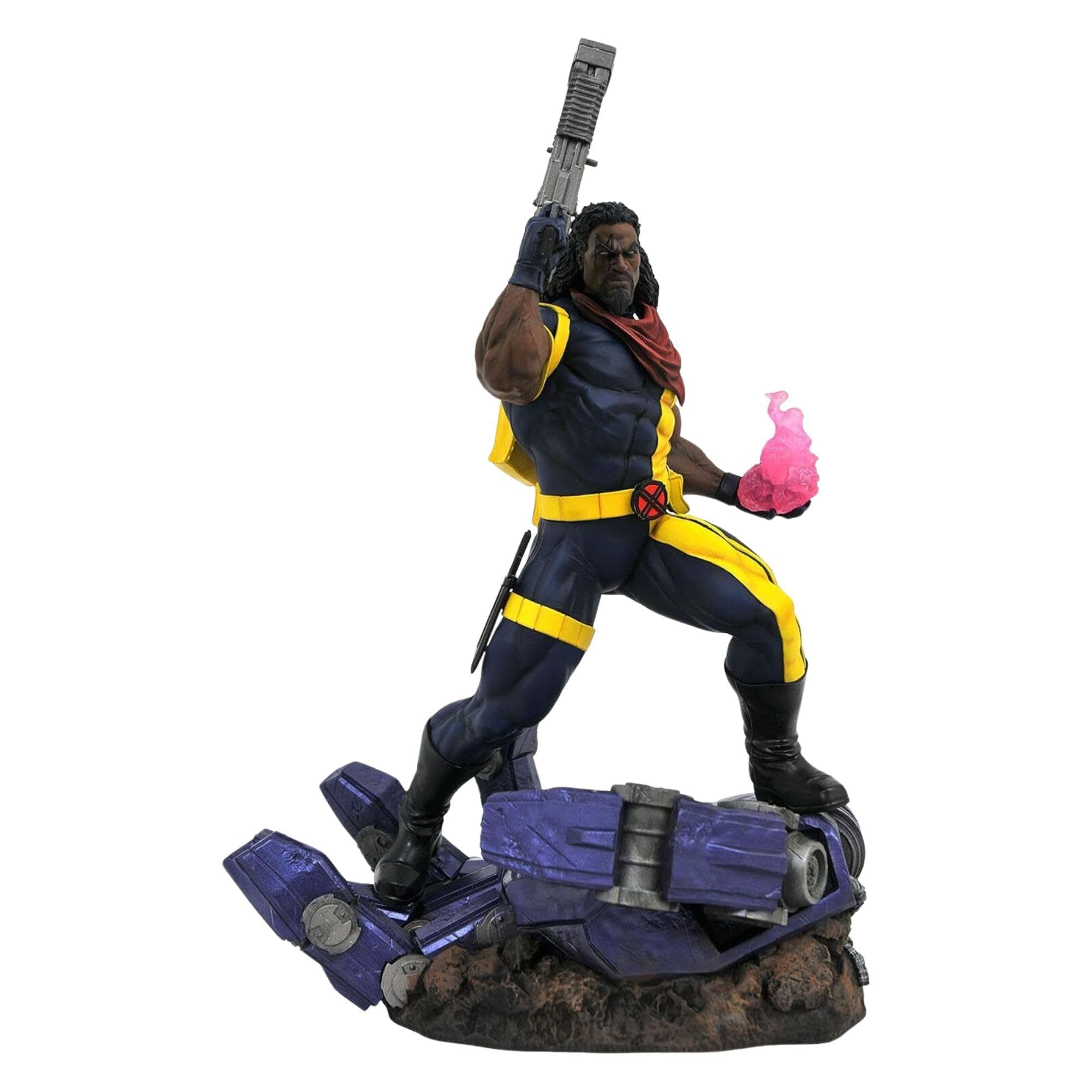 Marvel Premier Collection: X-Men Bishop Statue,Multicolor,12 inches