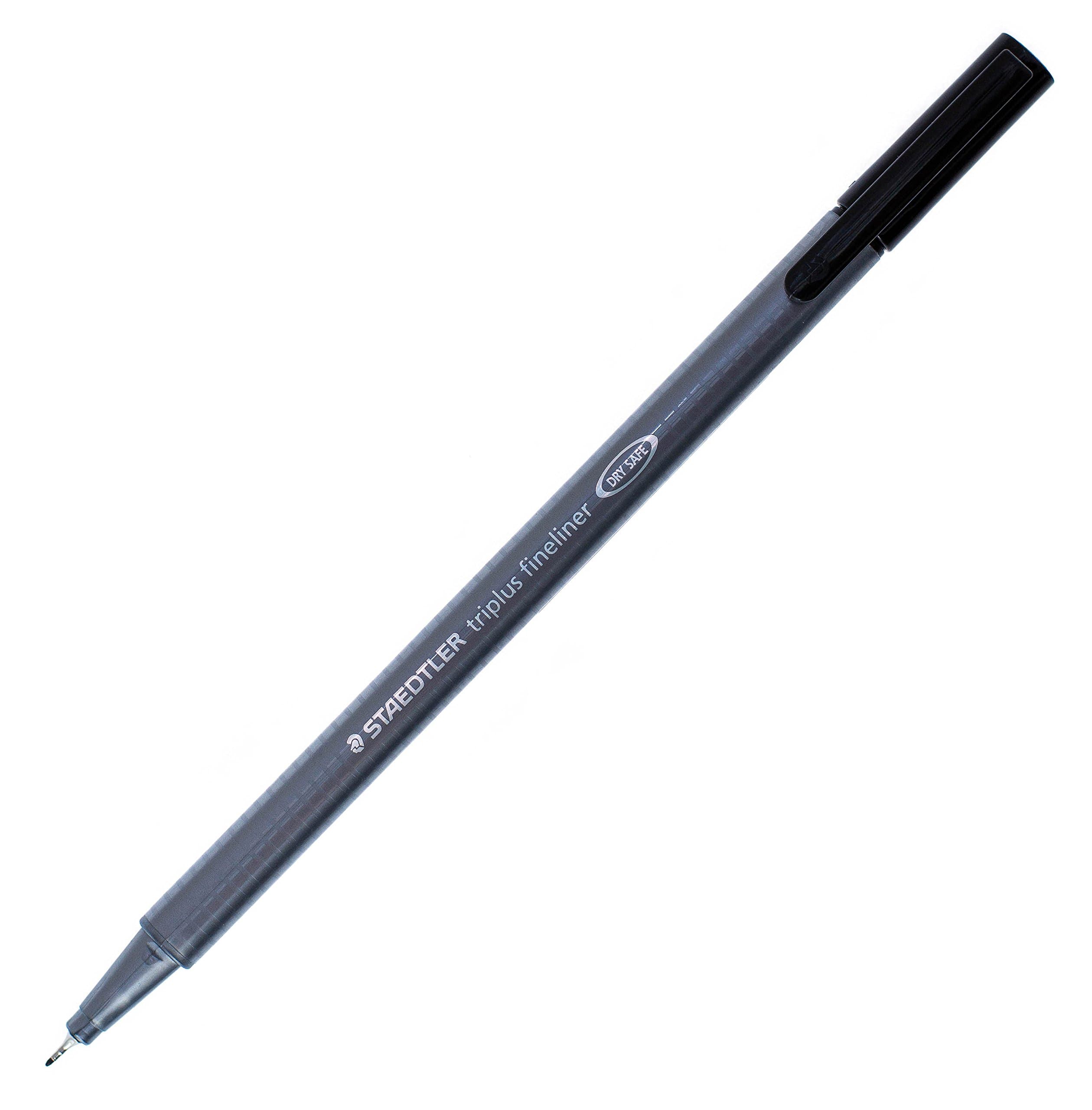 Staedtler Triplus Fineliner Black 0.3mm - Pack of Six