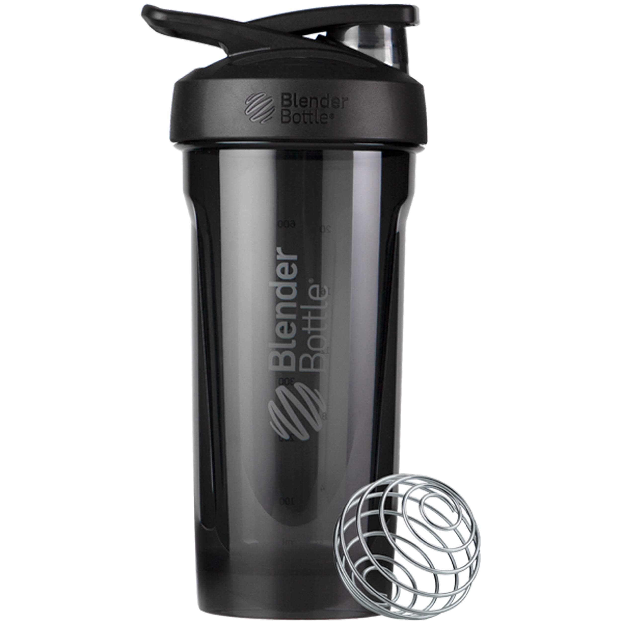 Strada Shaker Cup Perfect for Protein Shakes and Pre Workout, 28-Ounce, Black