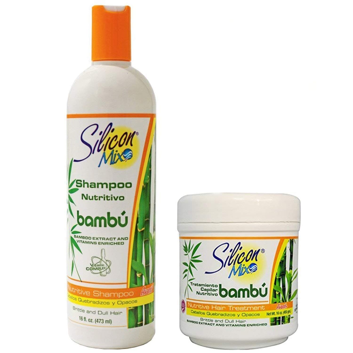 Bambu Nutritive Shampoo 16oz + Deep Treatment 8oz