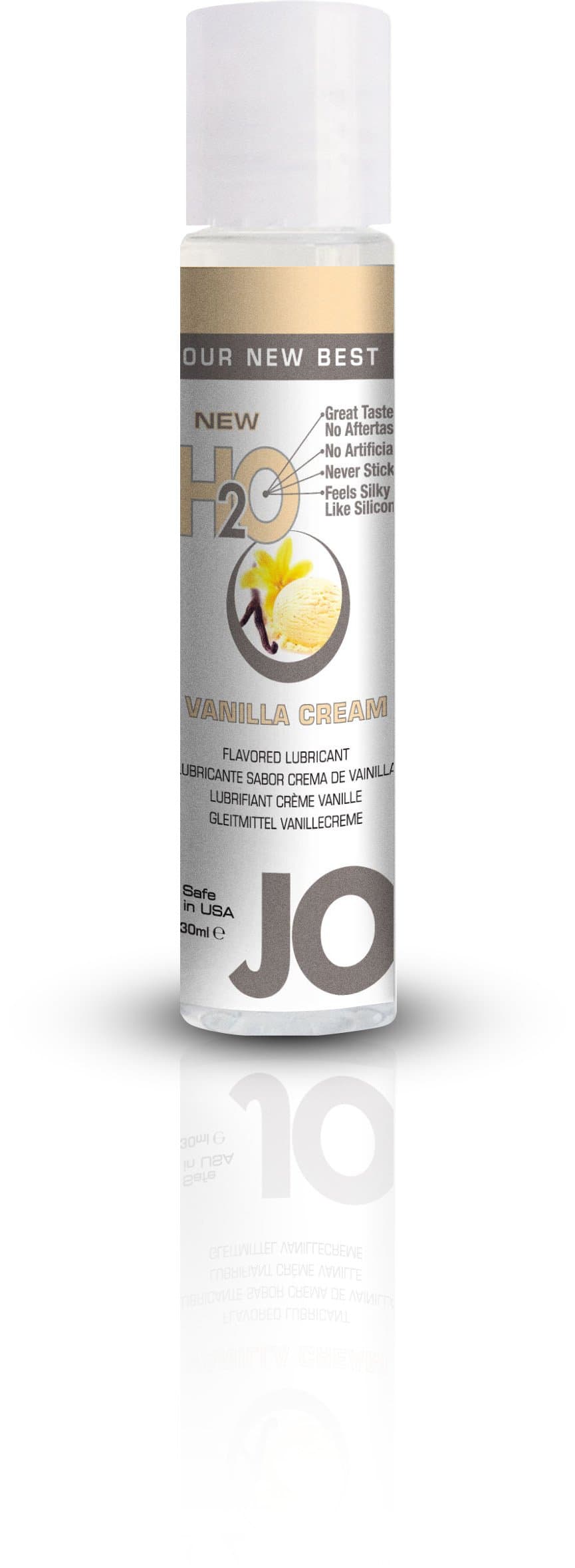 System Jo H2o Flavored Lubricant, Vanilla Cream, 1 Ounce