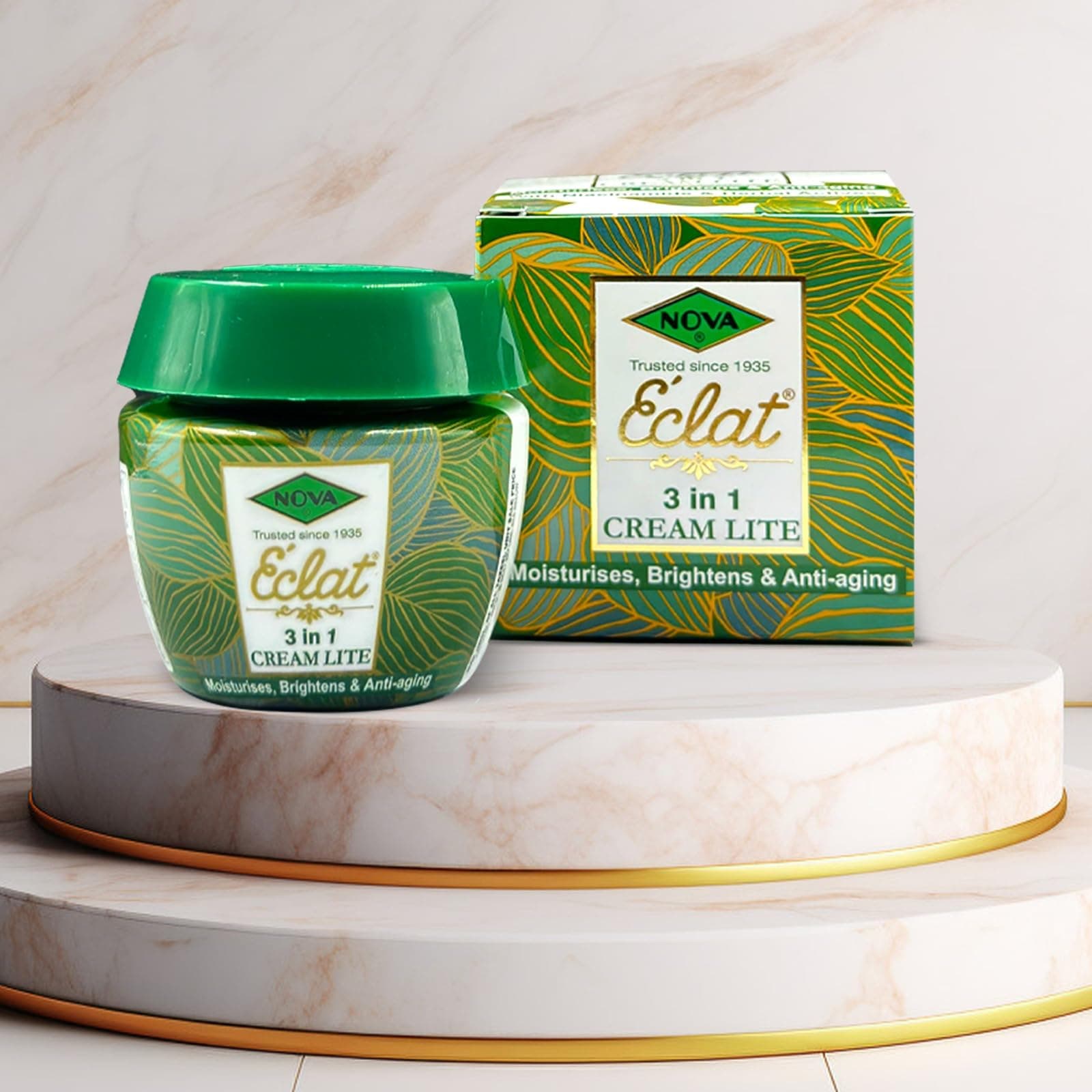 NOVA Eclat 3 In 1 CREAM Lite | Moisturize Brightens & Anti-Aging Face CREAM | Day Night Face CREAM (2)