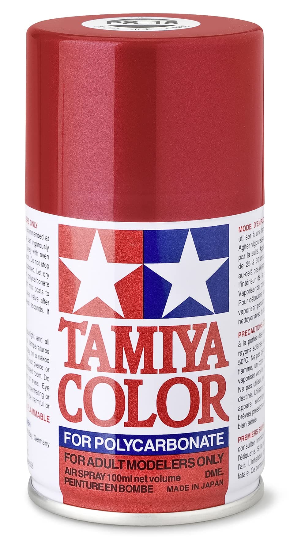 Polycarbonate PS-15 Metal Red TAM86015 Lacquer Primers & Paints