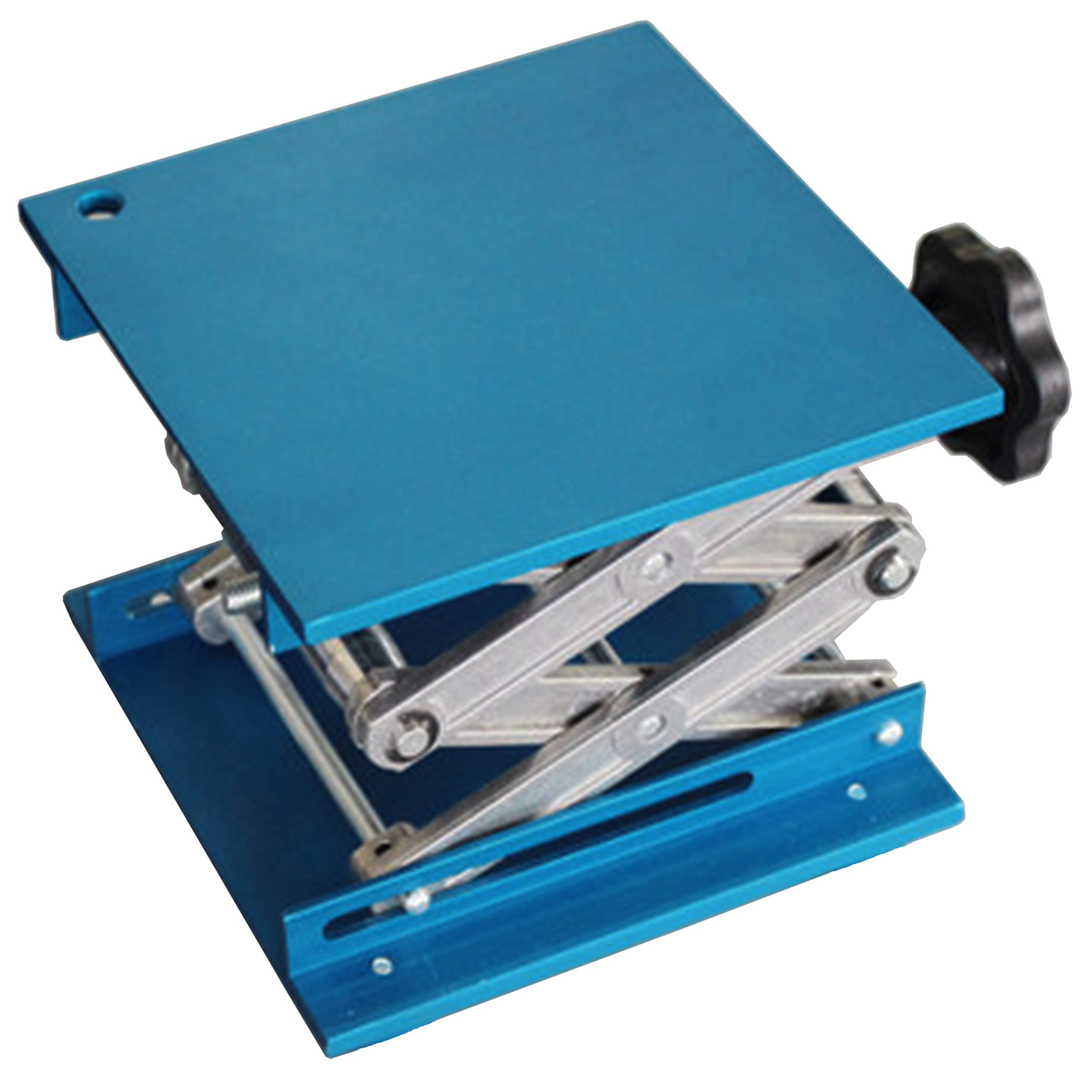 Lift Table Lab Stand Lifter Scientific Scissor Lifting Jack Platform 6''X 6'' Aluminium Oxide