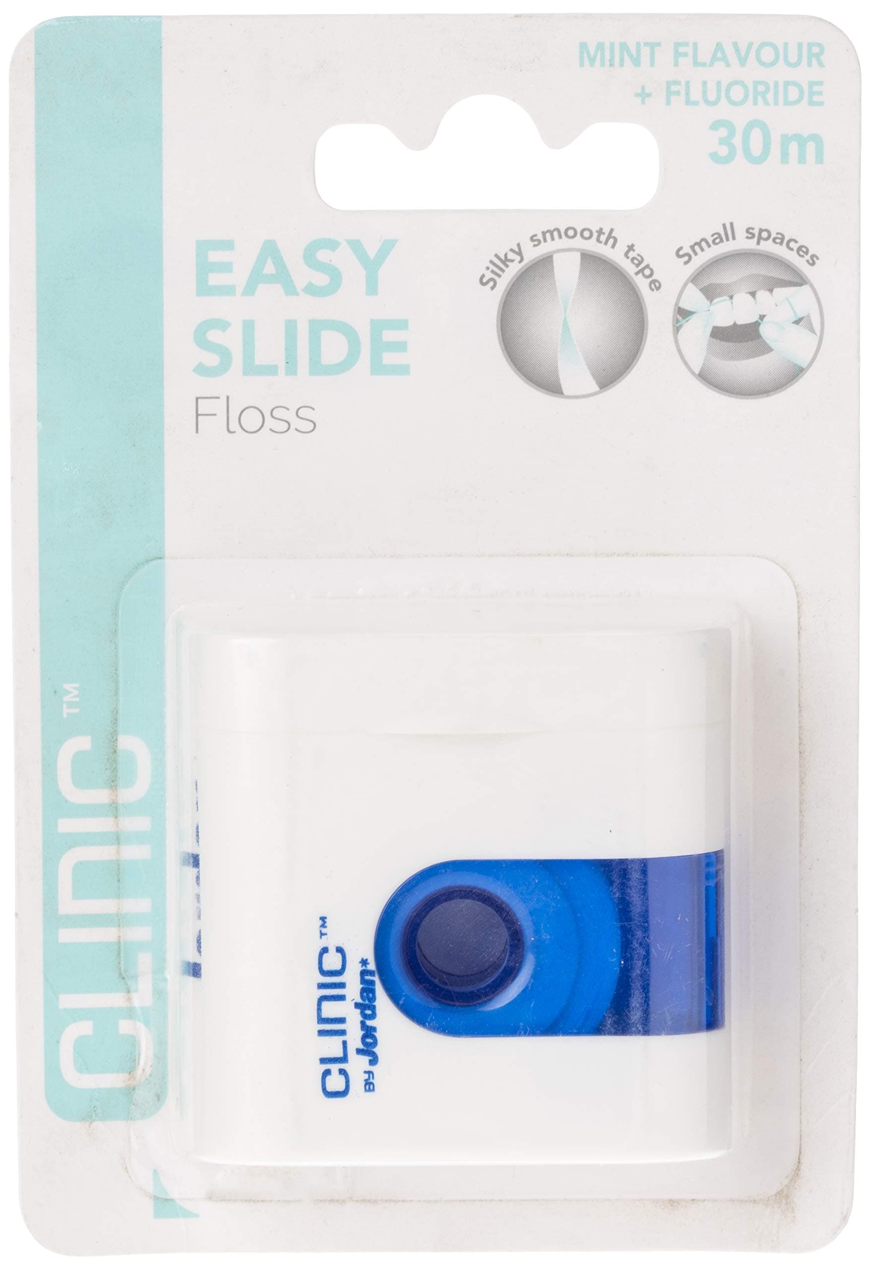 Jordan Clinic Dental Floss Easy Slide 30M W/Toothpaste