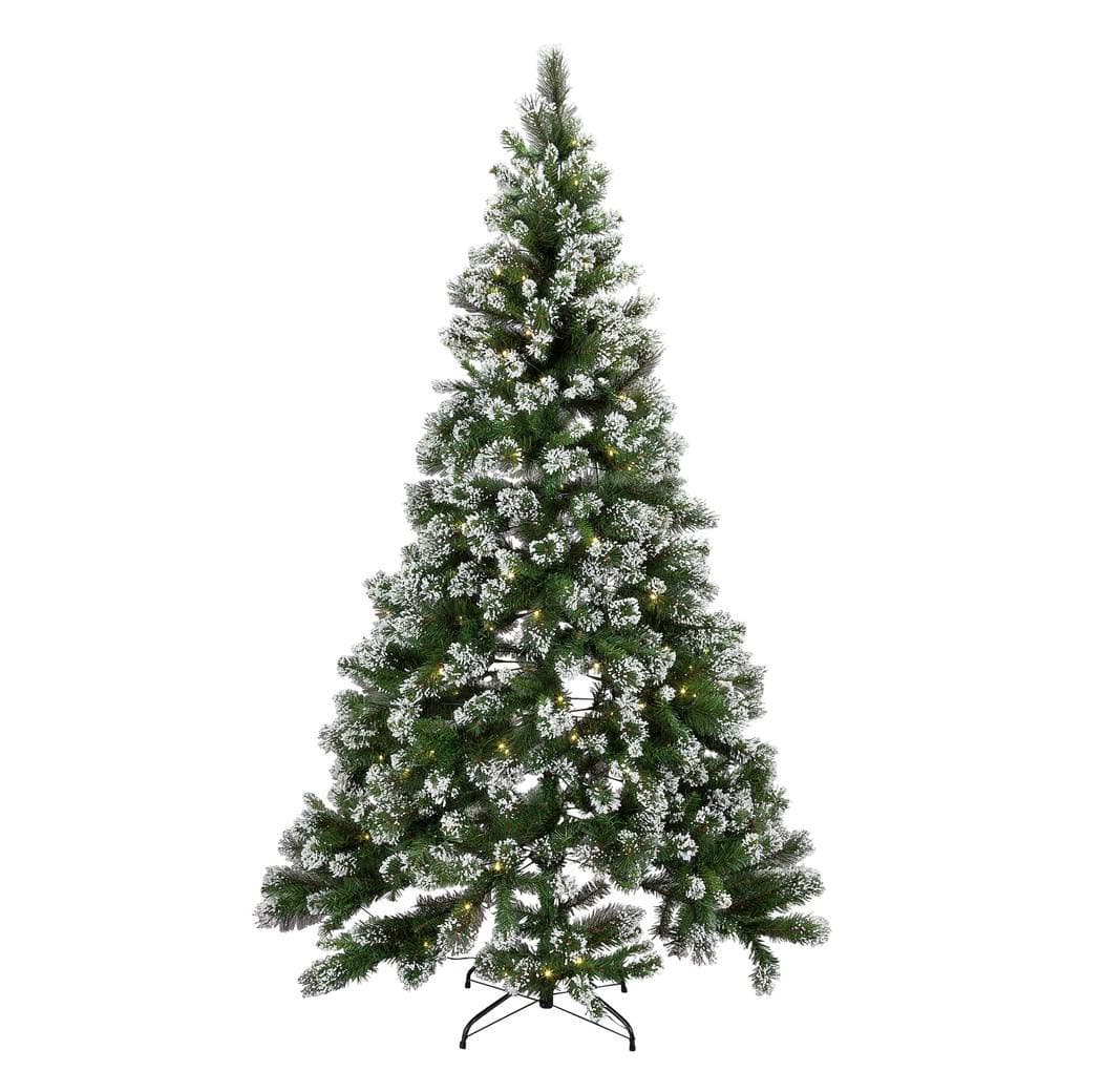 Arg Habitat 7ft Pre-lit Snow Tipped Christmas Tree