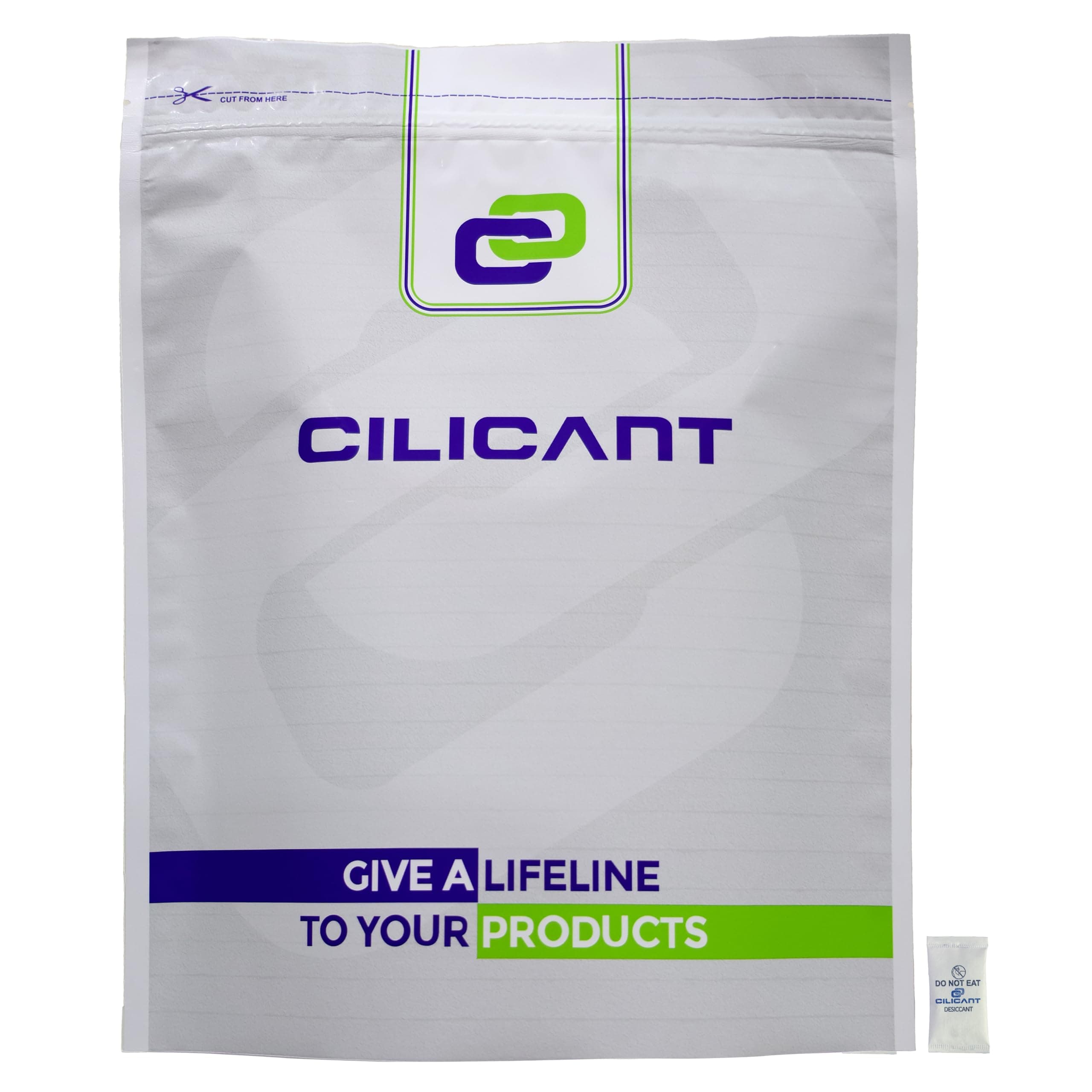 CILICAnT 2 Gram (500 Pcs) Premium Silica Gel White Packets Desiccant Dehumidifiers, Non-Indicating Silica Gel Packs for Moisture Absorption (2 Gram X 500 Pcs = 1 Kg)