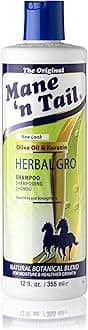 Straight Arrow Mane 'N Tail, Herbal Gro Shampoo, 12 Fl Oz (355 Ml)