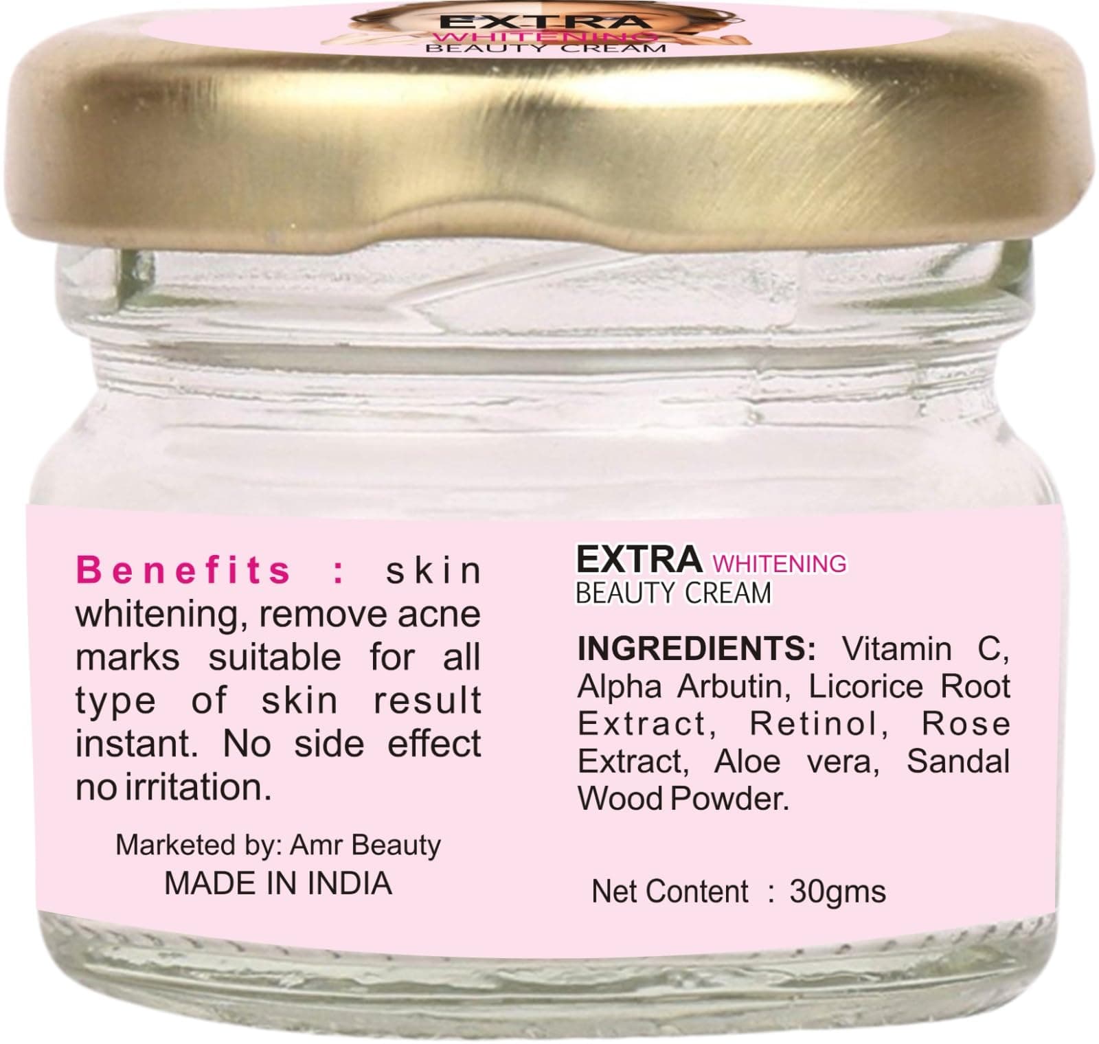 extra white Beauty cream | pack of 1 | 30gms