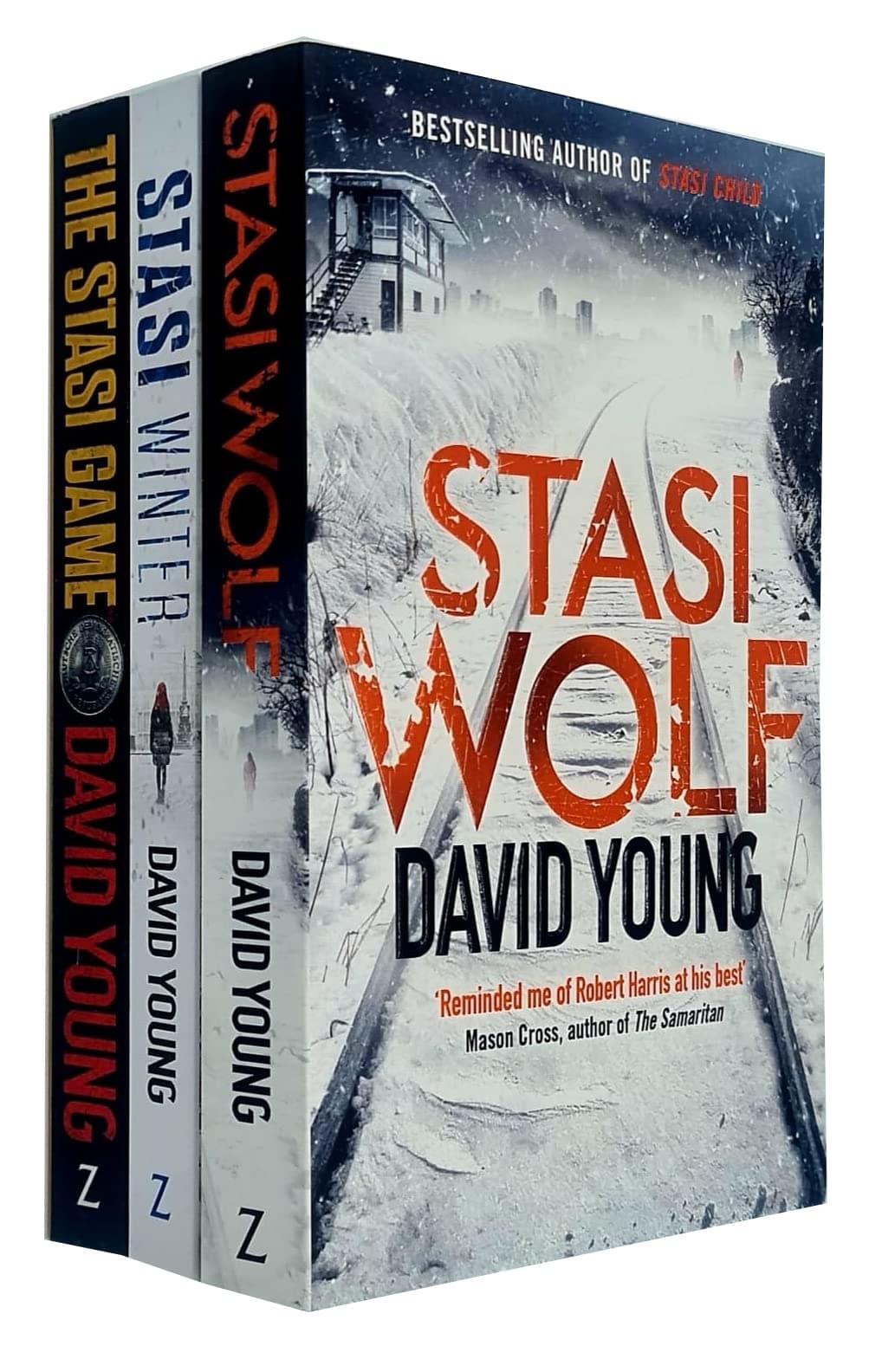 Karin Muller Series Collection 3 Books Set By David Young (Stasi Winter, Stasi Wolf, The Stasi Game)