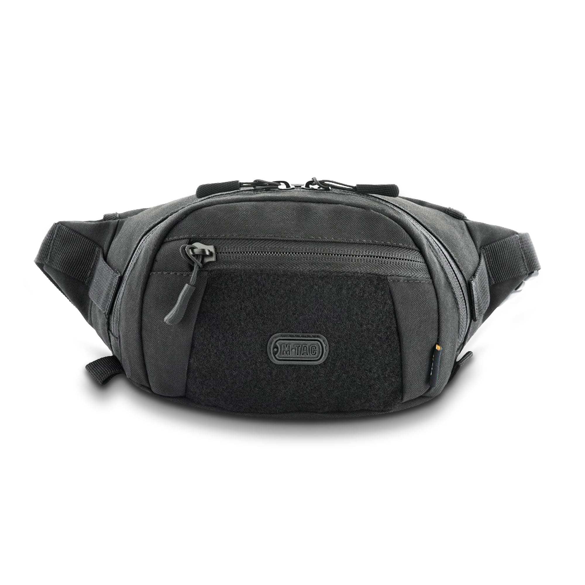 M-Tac Tactical Waist Pack Mens Funny Bag Adjustable Strap (Black, Small)