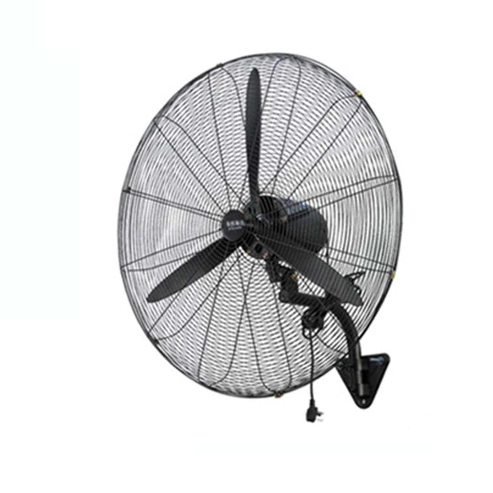 ALY® Industrial Wall-Mounted Fan, 3-Position Wind Speed Adjustment Mechanical Oscillating Cooling Fan, Heavy Commercial/Factory Mute Super Fan