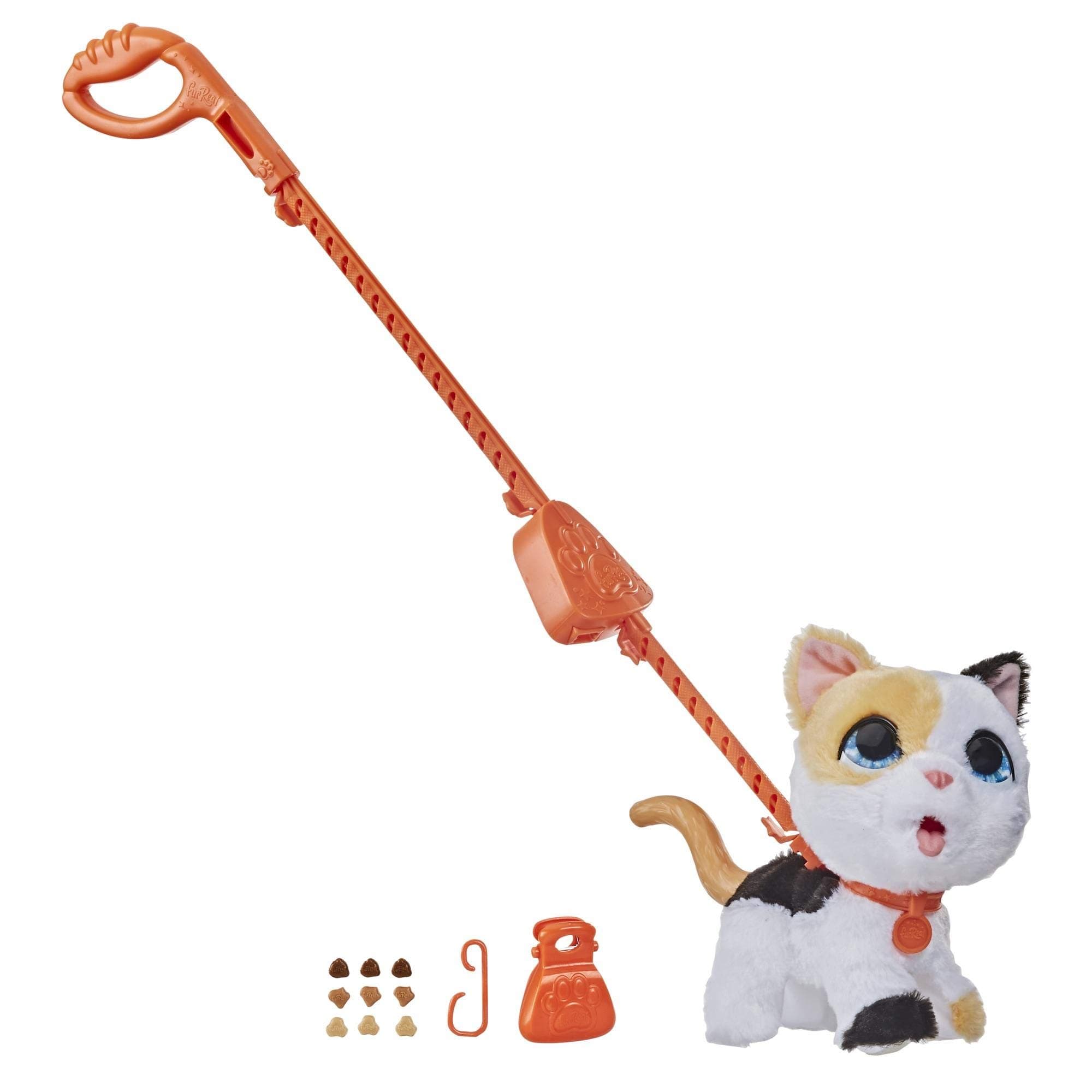 FurReal Poopalots Big Wags Interactive Pet Toy, Connectible Leash System, Ages 4 and Up
