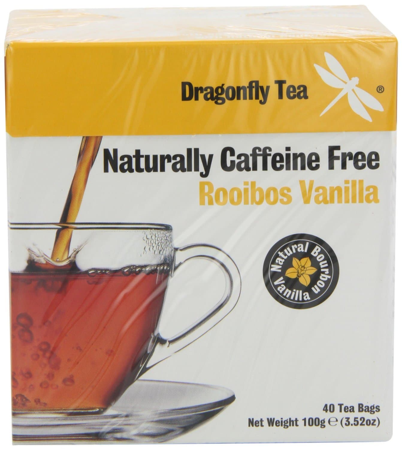 Dragonfly Organic Vanilla Rooibos 40 Tea Bags