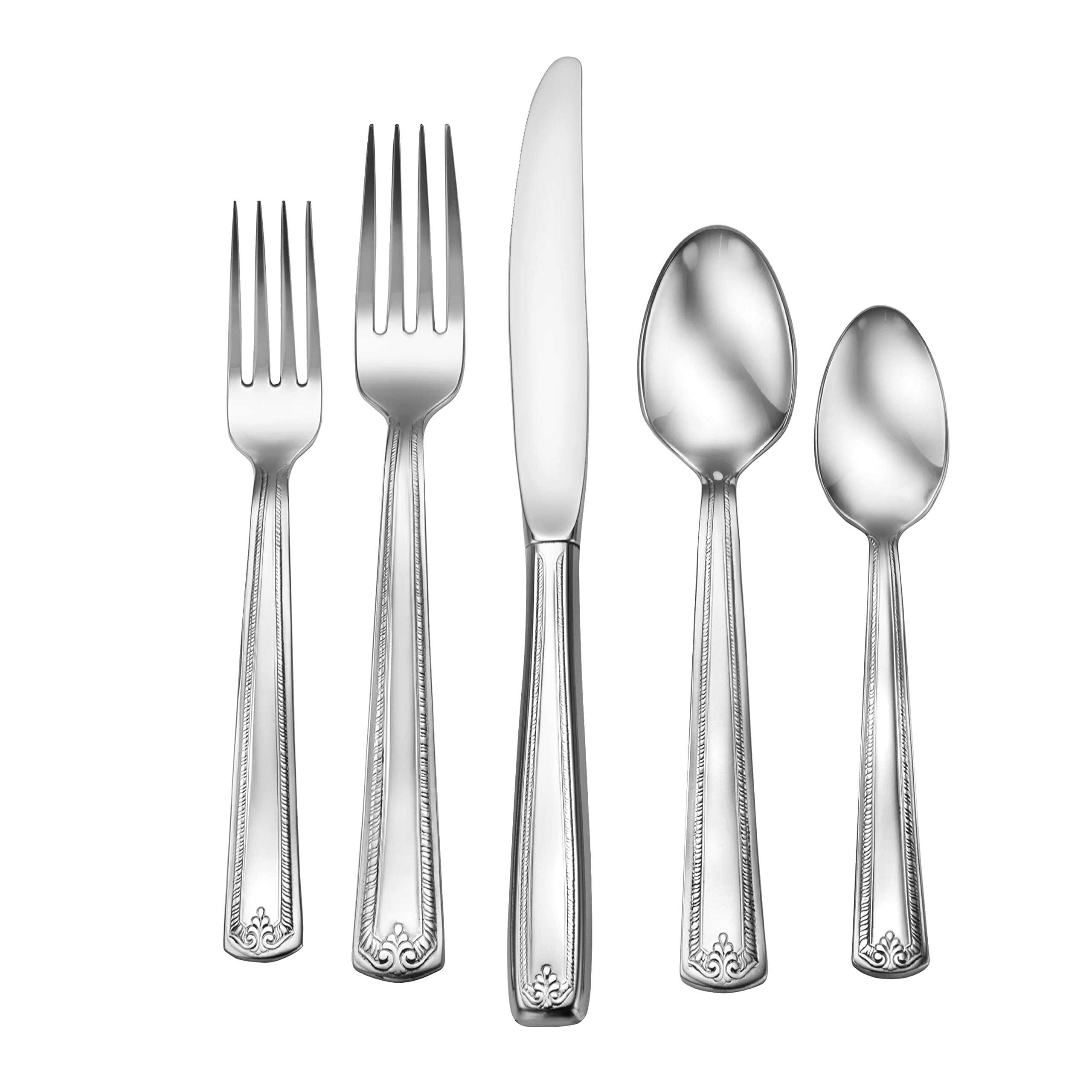 Prestige 20 Piece Set service for 4 Flatware Made in USA 18/10 stainless steel