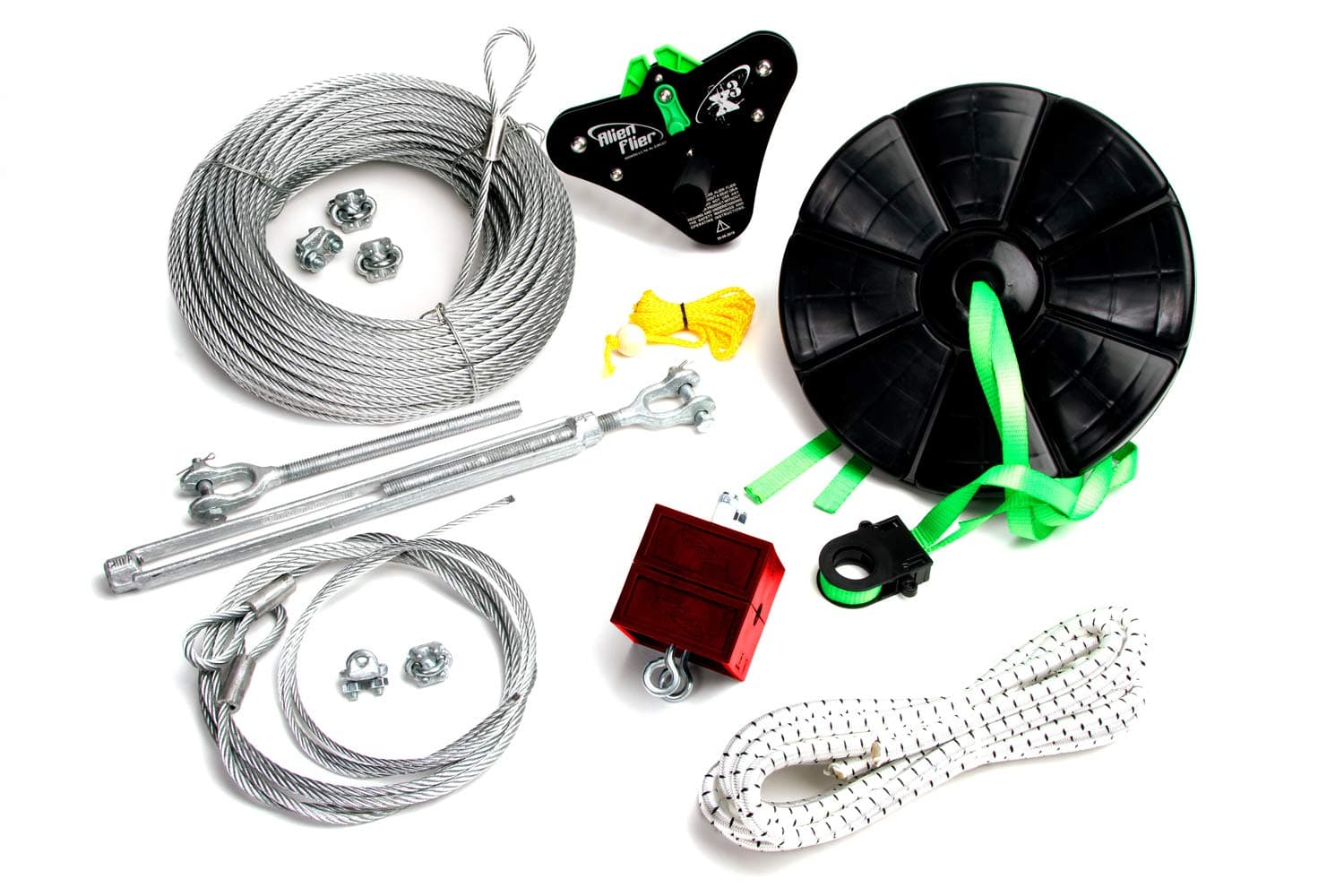 Alien Flier X3-160 LE Backyard Zip Line Kit