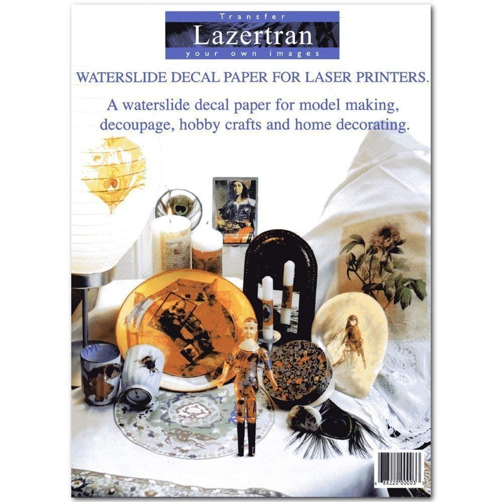 Lazertran Decal Transfer Paper 10Pk 8.5X11