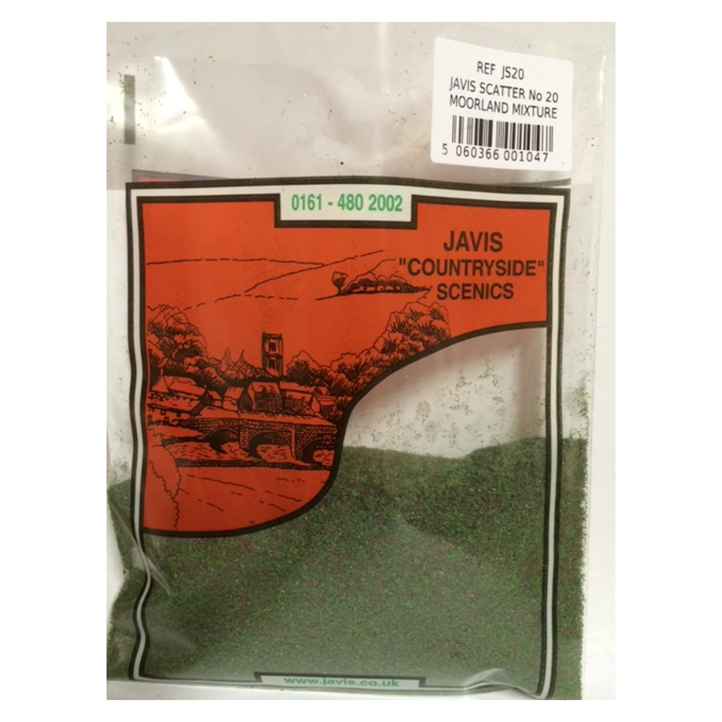 Scenic Scatter , Model Railway / Wargaming, Moorland Mixture , Javis