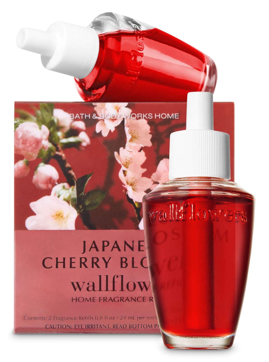 Bath & Body Works and Wallflowers Refill Bulbs 2 Pack Japanese Cherry Blossom