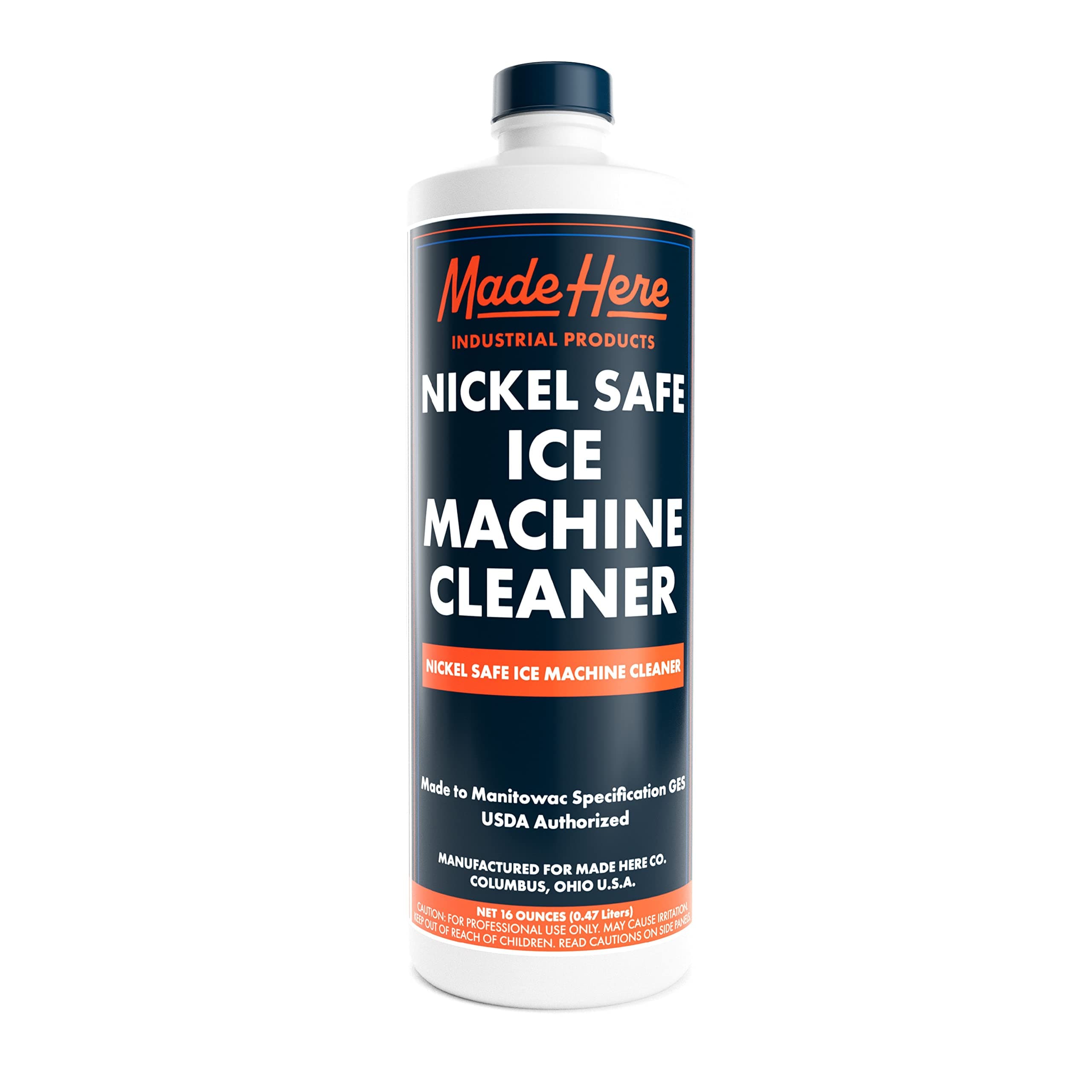 Ice Machine Cleaner - Nickel-Safe Descaler for Effective Cleaning - Ideal for Nickel Components - Ideal for Home or Commercial Use, 16 OZ, Pack of 1