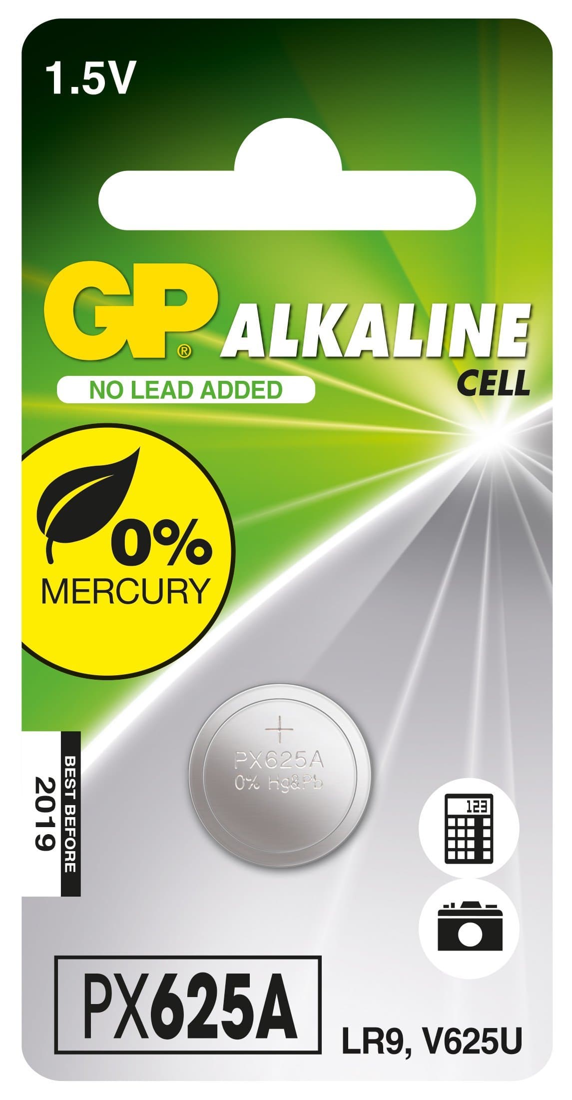 GP Batteries 625A 1.5 V Photo Battery