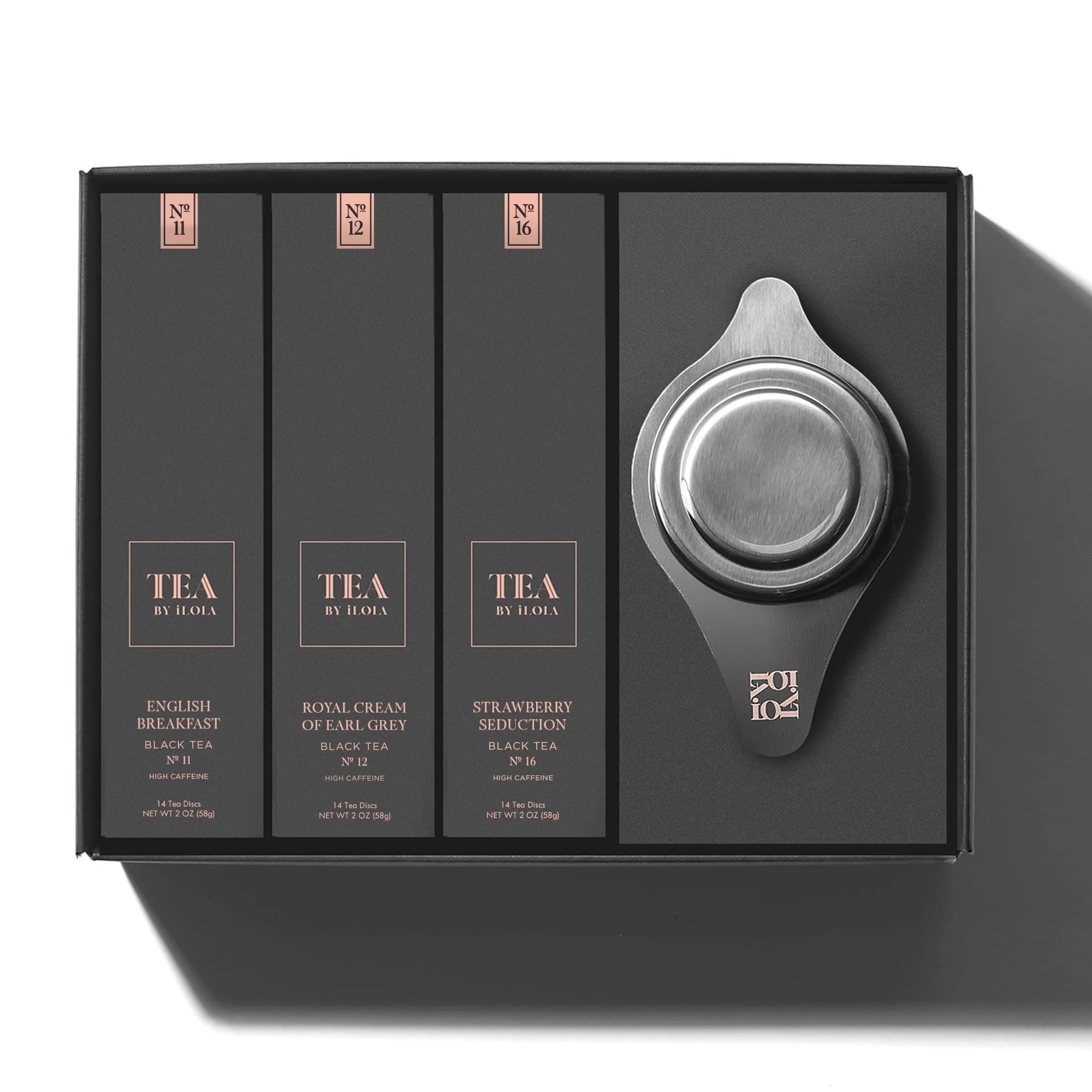 iLOLA The Beginning | Tea Disc Set | Oprah’s Favorite Things 2022 | Organic Loose Leaf Probiotic Tea | Stainless Steel Infuser | Gift Box Set (Gift Box Set 3)