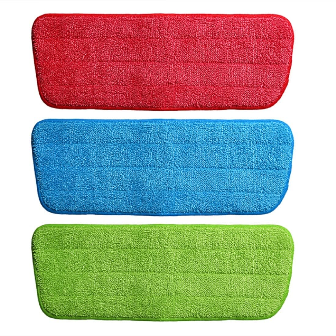 Replacement Microfiber Spray Mop Pads Refill Cloth Heads for Spray Mops (42x14 cm, Multicolour) (3)