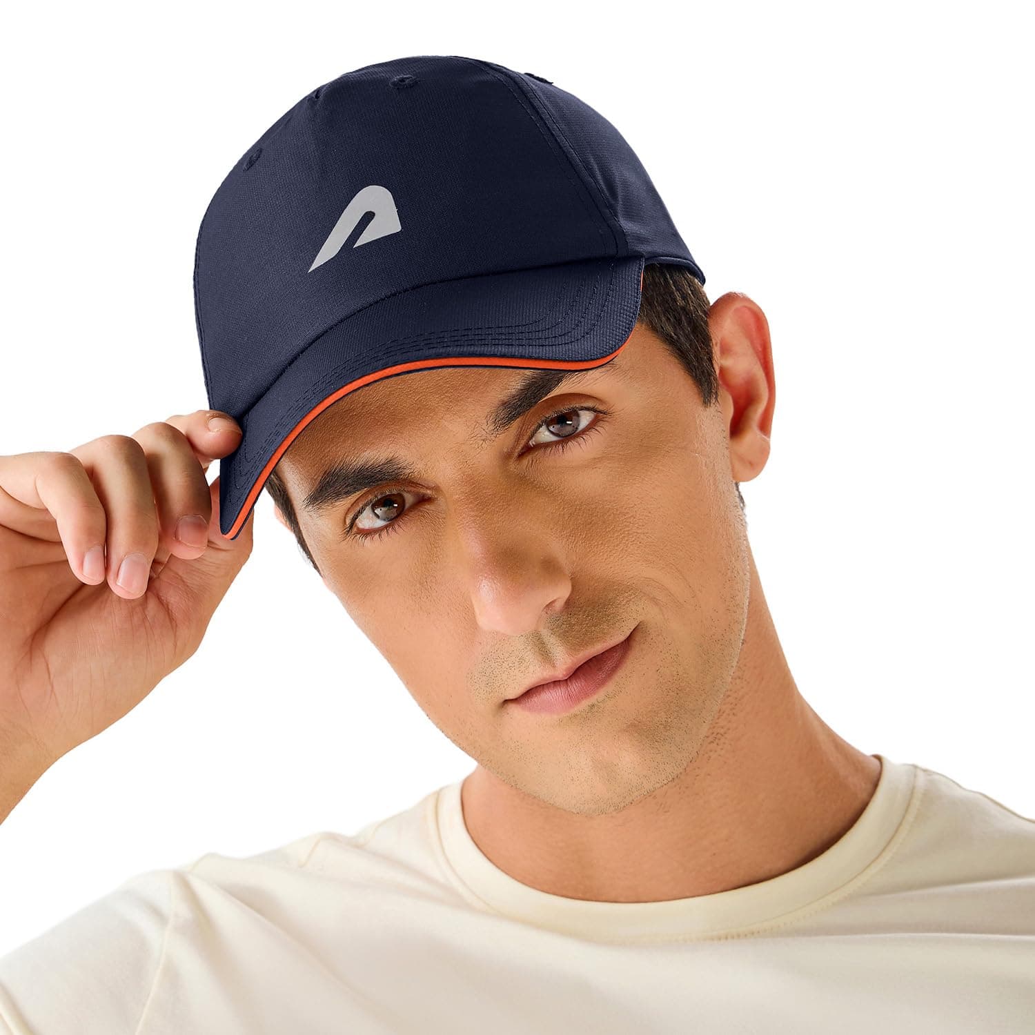 - Boldfit Head Caps for Men Unisex Mens Caps with Adjustable Strap in Summer for Men Caps Men for All Sports Cap For Girls caps Gym Caps for Men Women Cap Sports Caps for Men - Blue