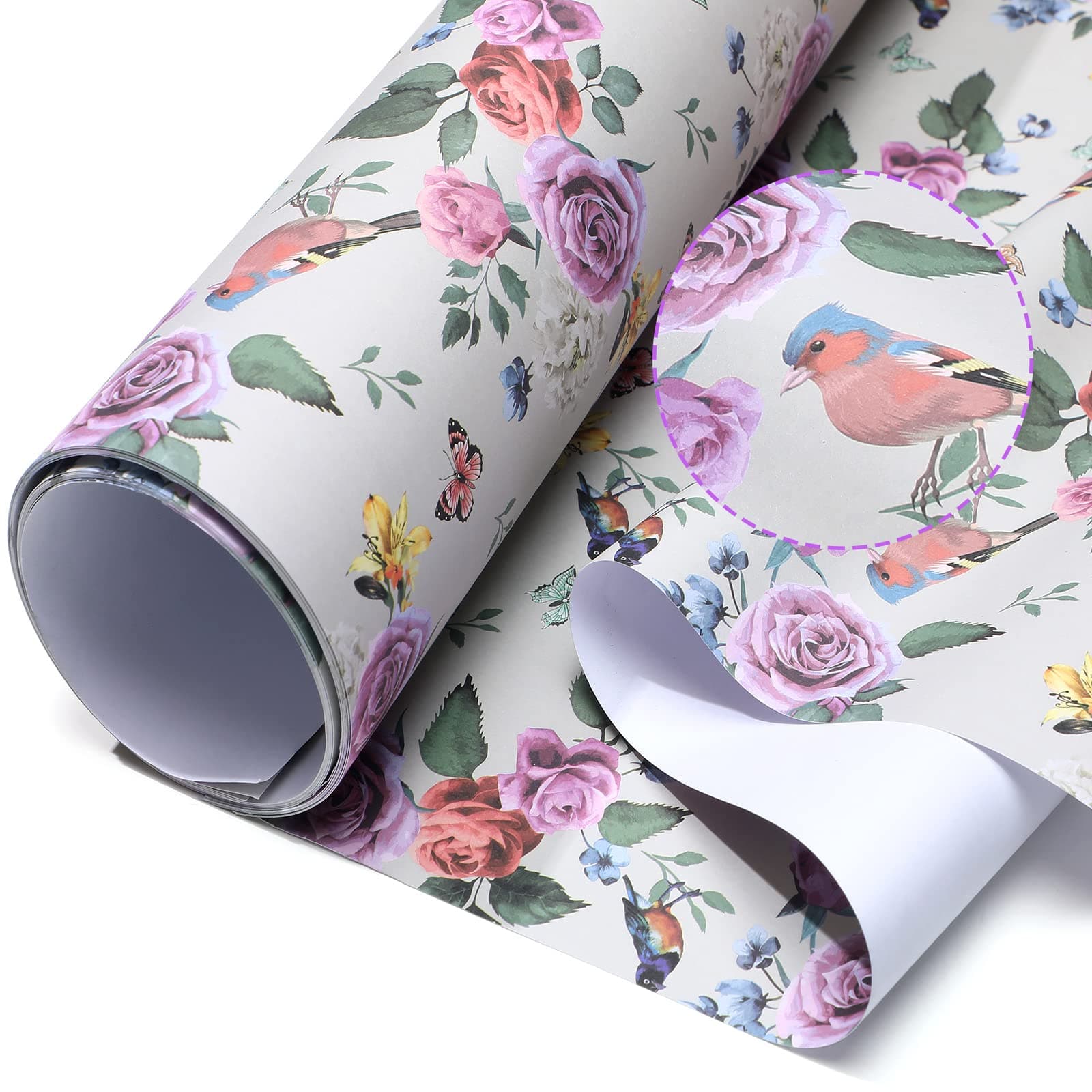 10 Sheets Drawer Liners for Dresser Scented Drawer Liners Non Adhesive Scented Paper for Fragrant Home Shelf Closet(Royal Bloom,Lively Pattern)