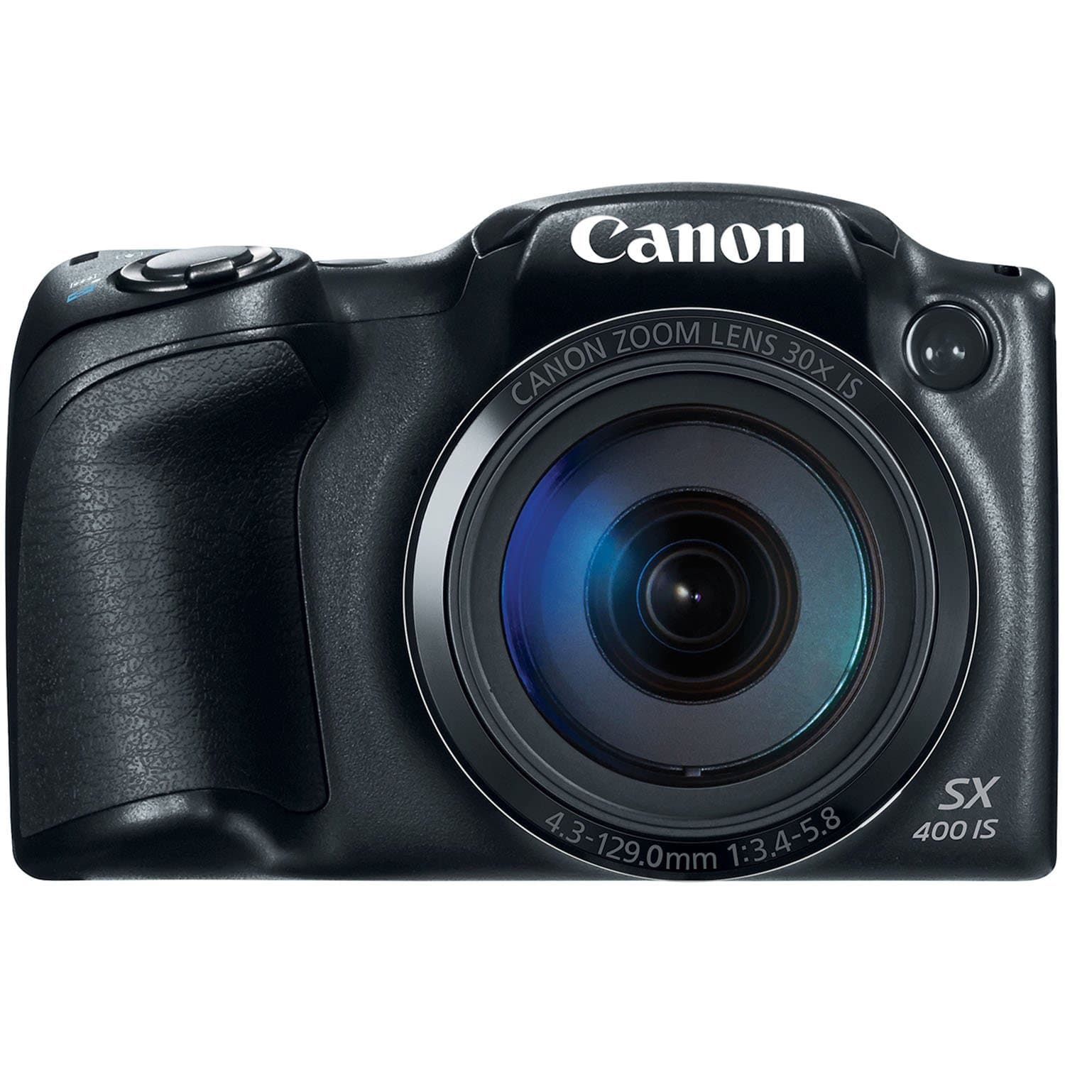 Canon PowerShot SX400 Digital Camera with 30x Optical Zoom Black (Renewed)